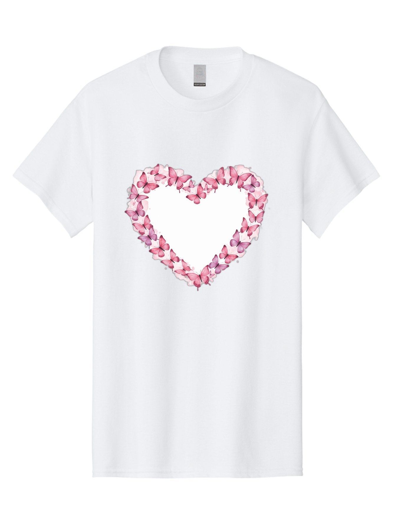 Butterflies-Heart Men'S Graphic Tee, 100% Cotton, Comfortable Casual Summer Wear, Machine Washable, Vintage Camera, Old Camera, Antique Camera, Black Camera, Classic Photography, Photography Equipment, Nostalgic Device, Film Camera, Camera Art Baj354 8