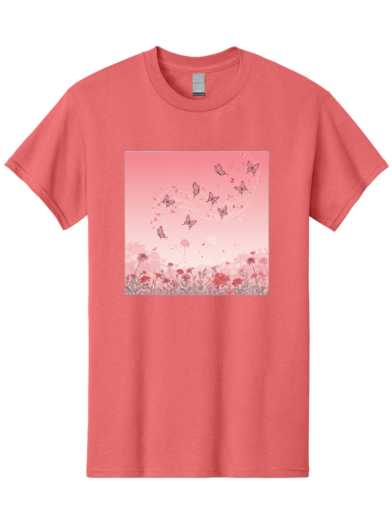 Butterflies-In-Flowers Men'S Graphic Tee, 100% Cotton, Comfortable Casual Summer Wear, Machine Washable, Vintage Camera, Old Camera, Antique Camera, Black Camera, Classic Photography, Photography Equipment, Nostalgic Device, Film Camera, Baj355 15