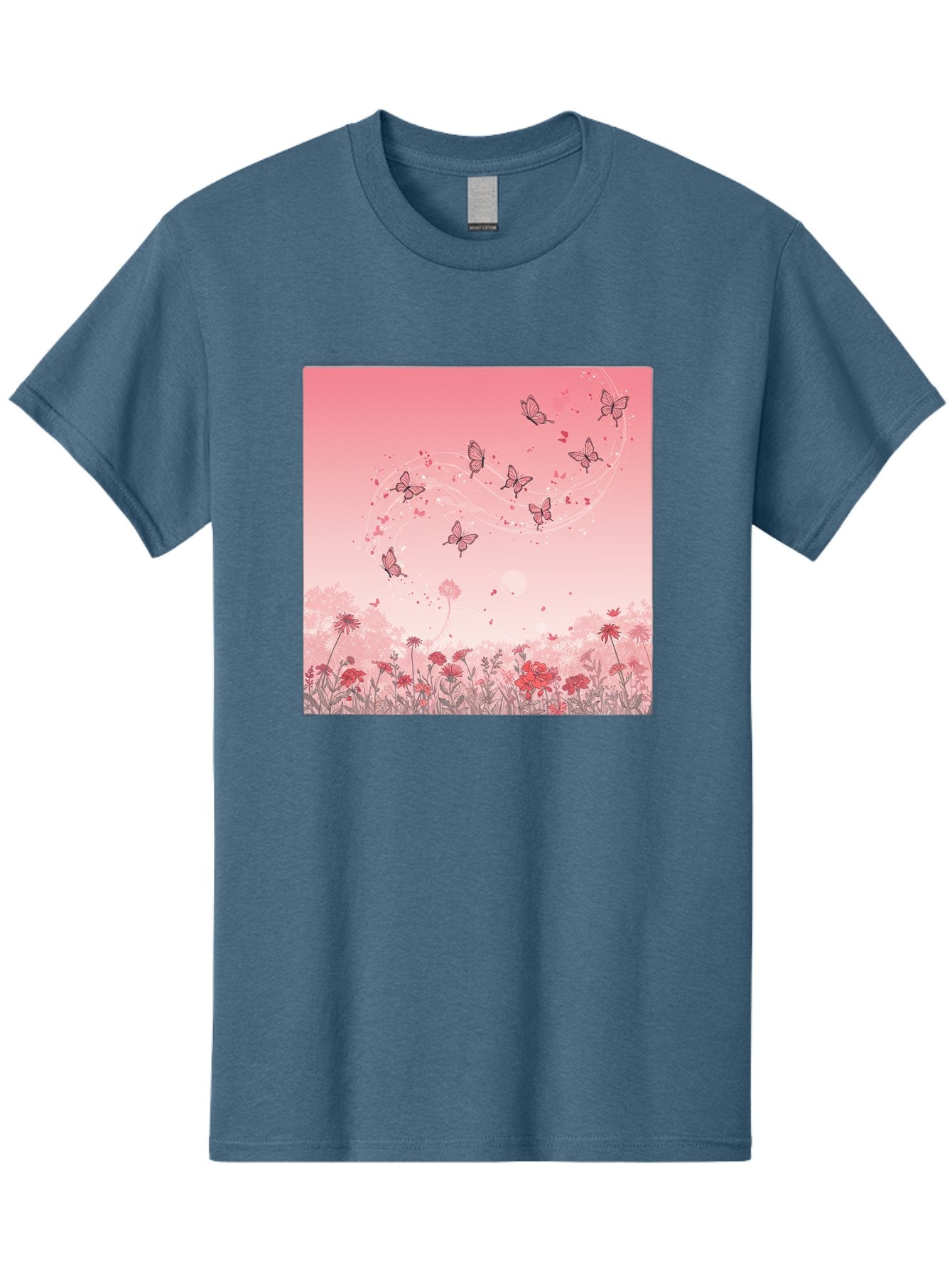 Butterflies-In-Flowers Men'S Graphic Tee, 100% Cotton, Comfortable Casual Summer Wear, Machine Washable, Vintage Camera, Old Camera, Antique Camera, Black Camera, Classic Photography, Photography Equipment, Nostalgic Device, Film Camera, Baj355 14