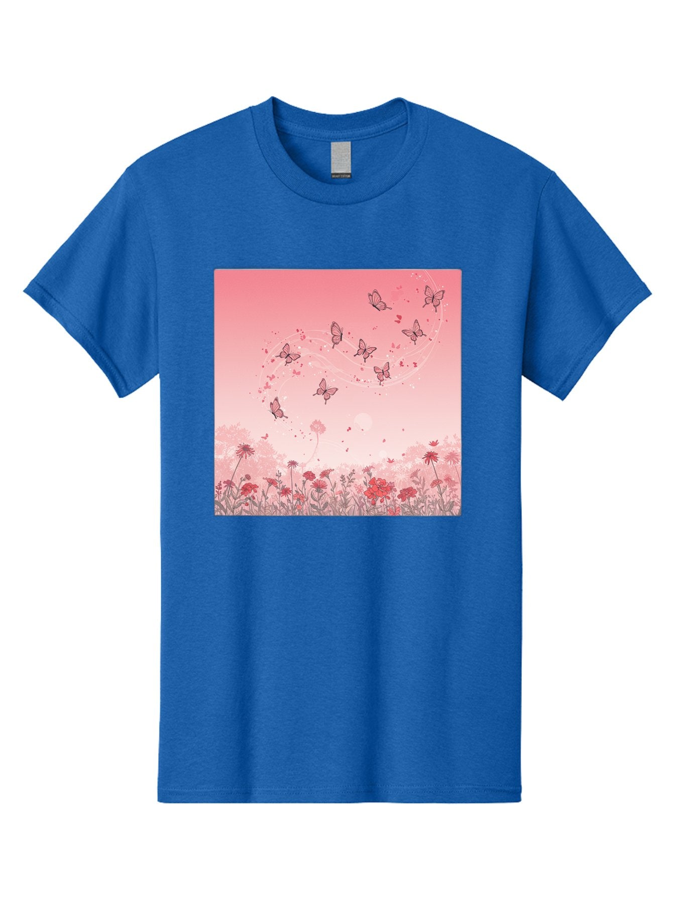 Butterflies-In-Flowers Men'S Graphic Tee, 100% Cotton, Comfortable Casual Summer Wear, Machine Washable, Vintage Camera, Old Camera, Antique Camera, Black Camera, Classic Photography, Photography Equipment, Nostalgic Device, Film Camera, Baj355 8