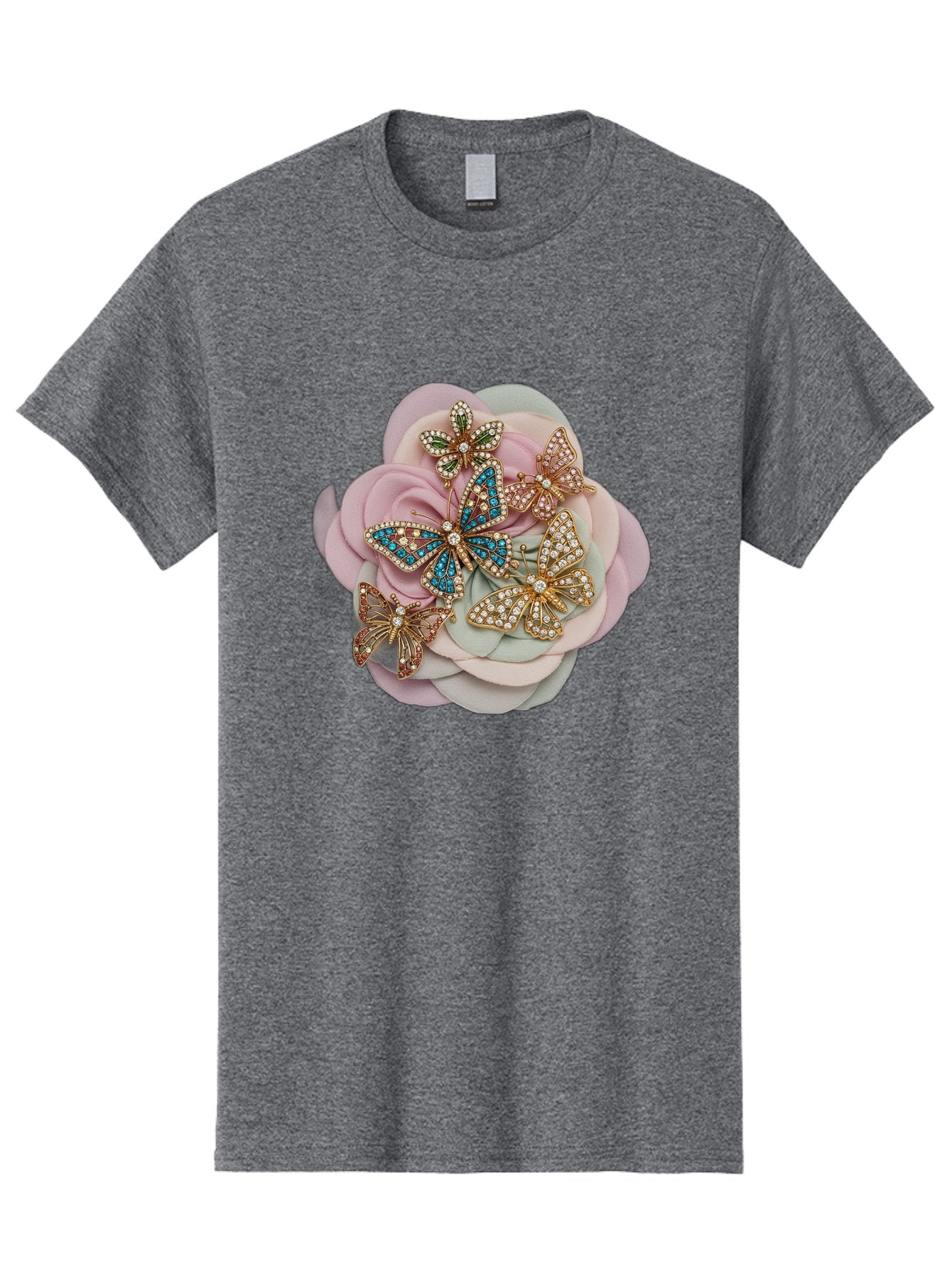 Butterfly-Brooch Men'S Graphic Tee, 100% Cotton, Comfortable Casual Summer Wear, Machine Washable, Vintage Camera, Old Camera, Antique Camera, Black Camera, Classic Photography, Photography Equipment, Nostalgic Device, Film Camera, Camera Art Baj356 6