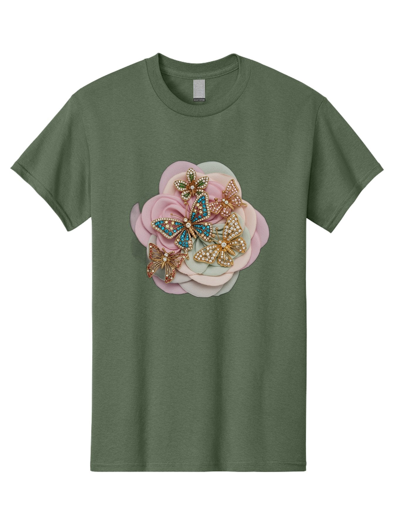 Butterfly-Brooch Men'S Graphic Tee, 100% Cotton, Comfortable Casual Summer Wear, Machine Washable, Vintage Camera, Old Camera, Antique Camera, Black Camera, Classic Photography, Photography Equipment, Nostalgic Device, Film Camera, Camera Art Baj356 4