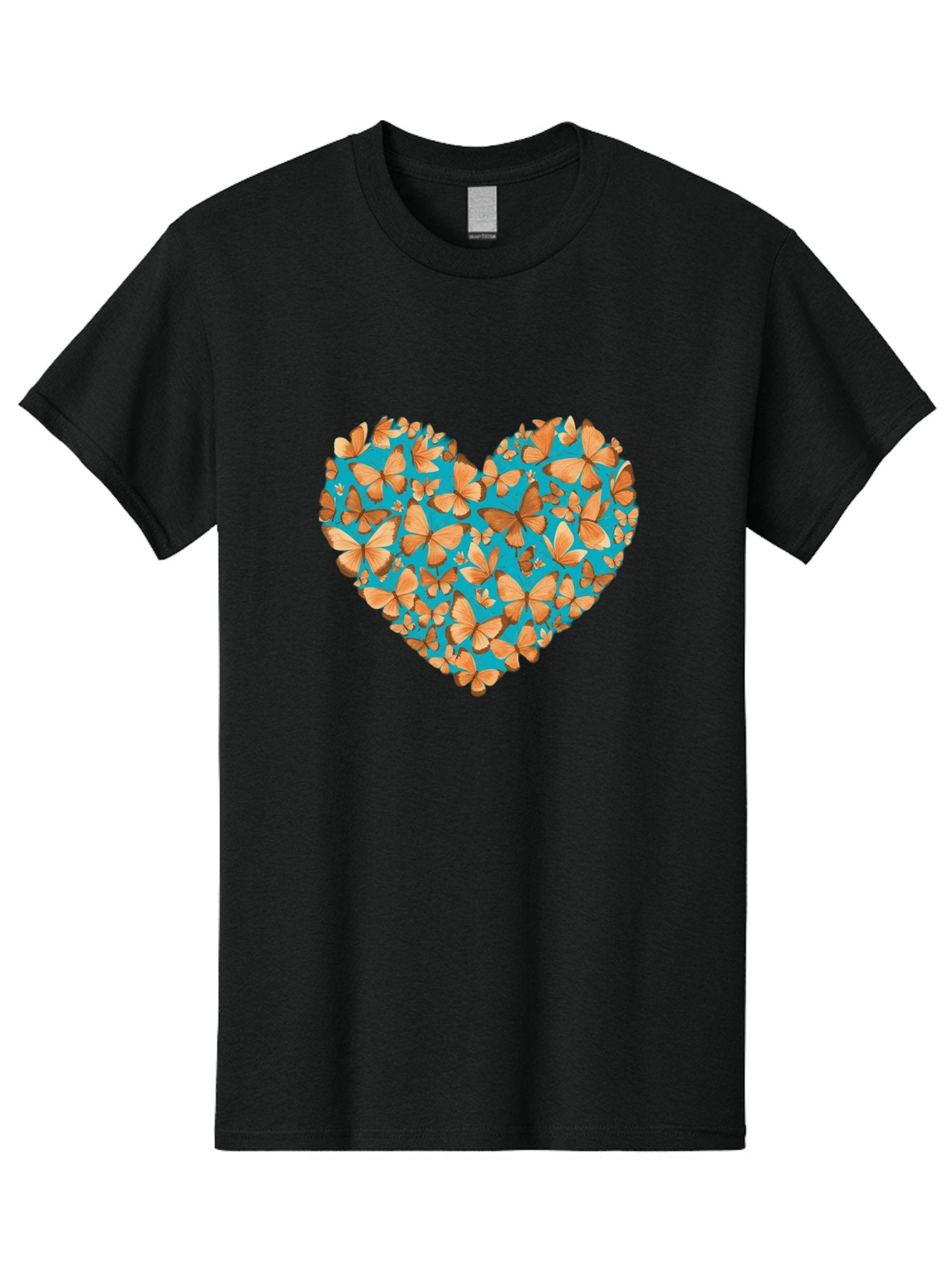 Butterfly-Heart-1 Men'S Graphic Tee, 100% Cotton, Comfortable Casual Summer Wear, Machine Washable, Vintage Camera, Old Camera, Antique Camera, Black Camera, Classic Photography, Photography Equipment, Nostalgic Device, Film Camera, Camera Art Baj360 14