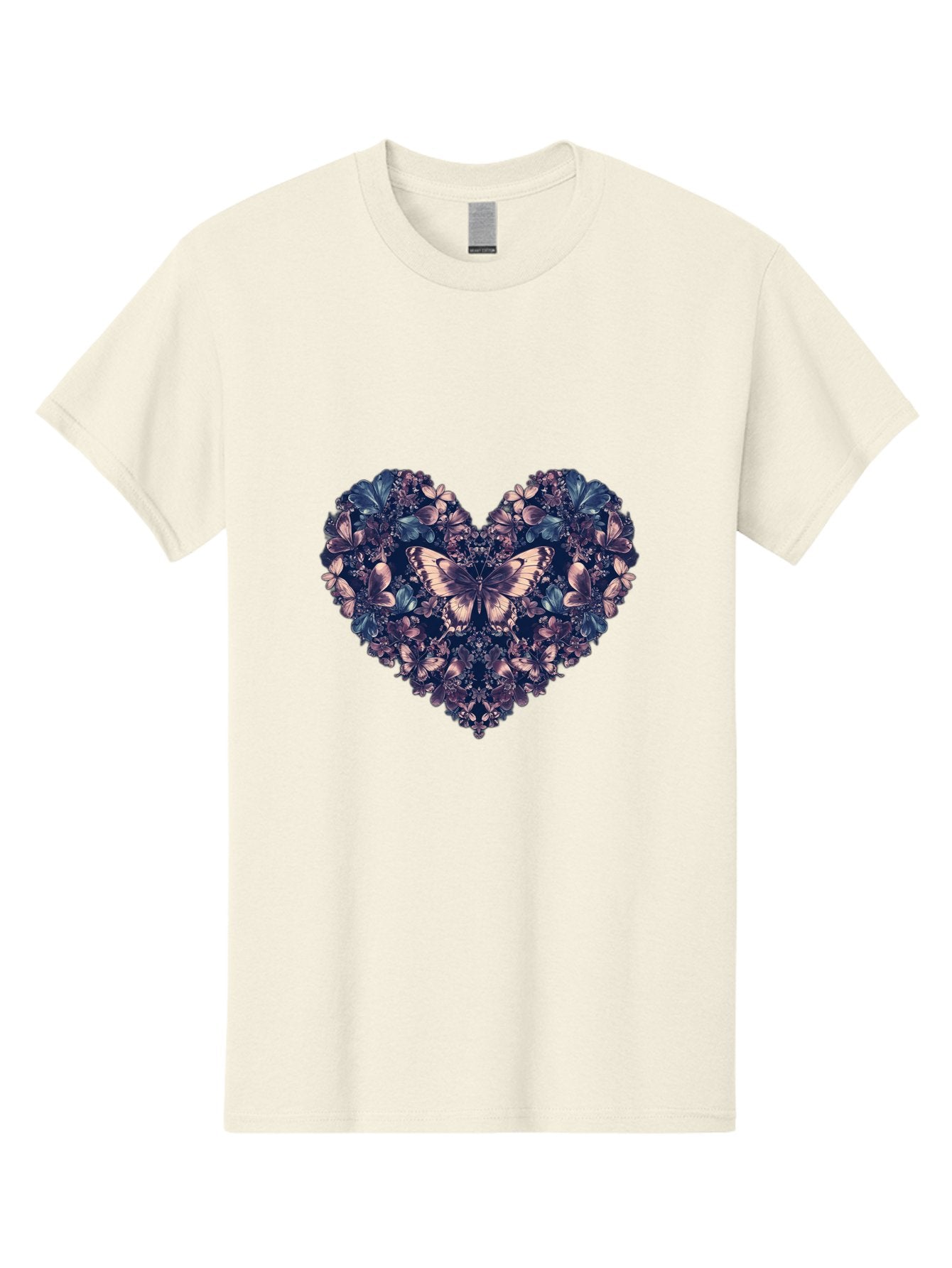 Butterfly-Heart-4 Men'S Graphic Tee, 100% Cotton, Comfortable Casual Summer Wear, Machine Washable, Vintage Camera, Old Camera, Antique Camera, Black Camera, Classic Photography, Photography Equipment, Nostalgic Device, Film Camera, Camera Art Baj363 6