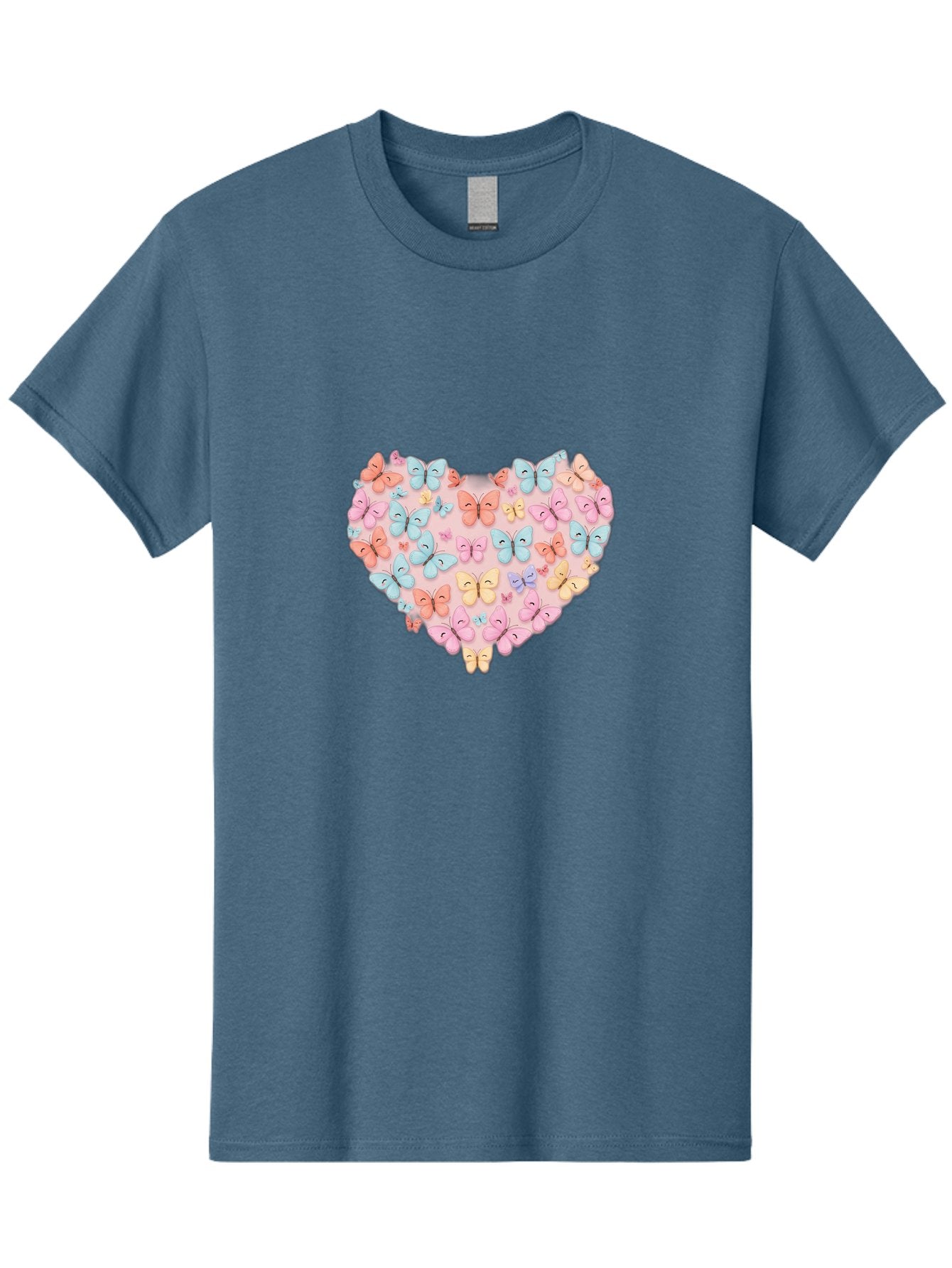 Butterfly-Heart Men'S Graphic Tee, 100% Cotton, Comfortable Casual Summer Wear, Machine Washable, Vintage Camera, Old Camera, Antique Camera, Black Camera, Classic Photography, Photography Equipment, Nostalgic Device, Film Camera, Camera Art Baj364