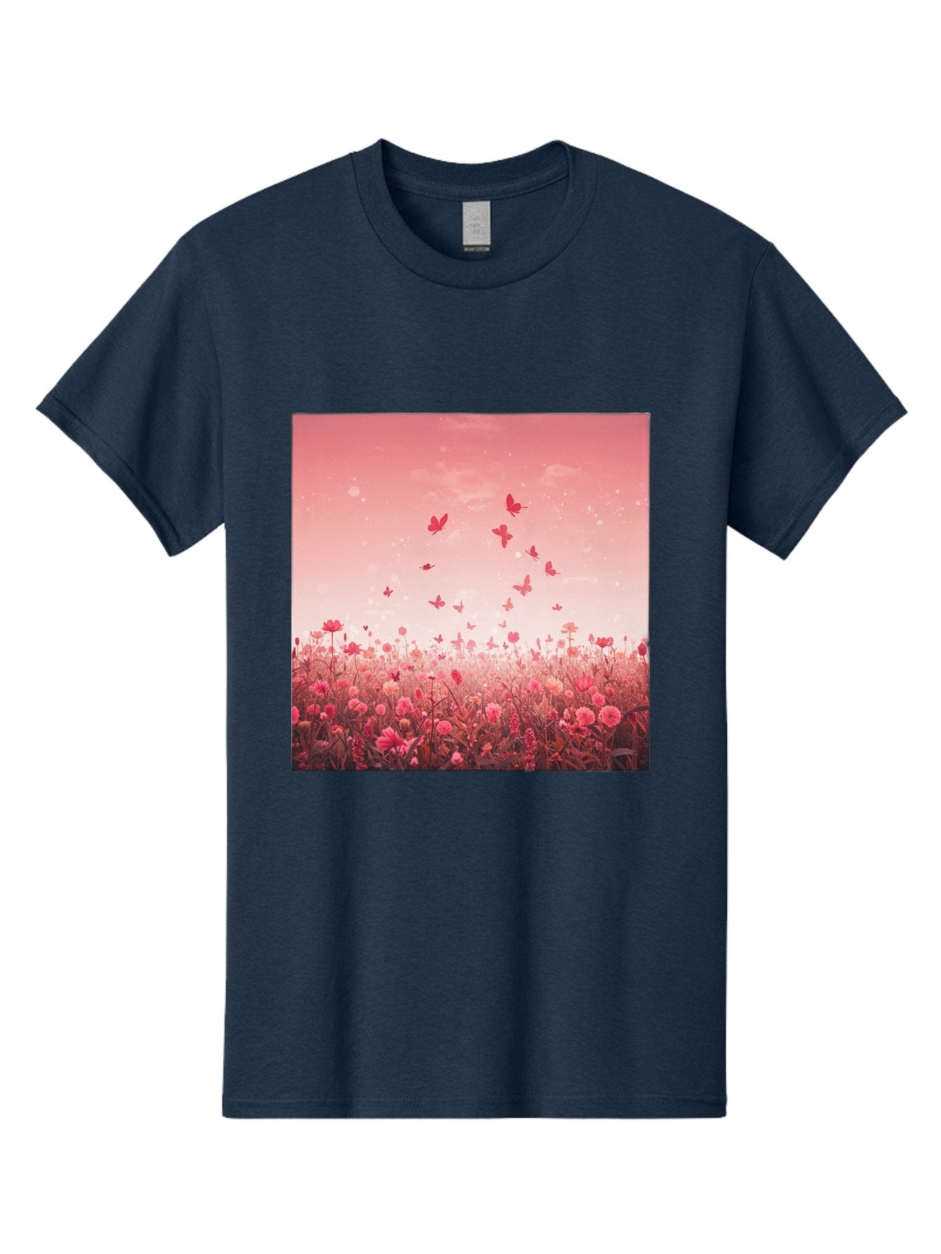 Butterfly-Meadow Men'S Graphic Tee, 100% Cotton, Comfortable Casual Summer Wear, Machine Washable, Vintage Camera, Old Camera, Antique Camera, Black Camera, Classic Photography, Photography Equipment, Nostalgic Device, Film Camera, Camera Art Baj365 5