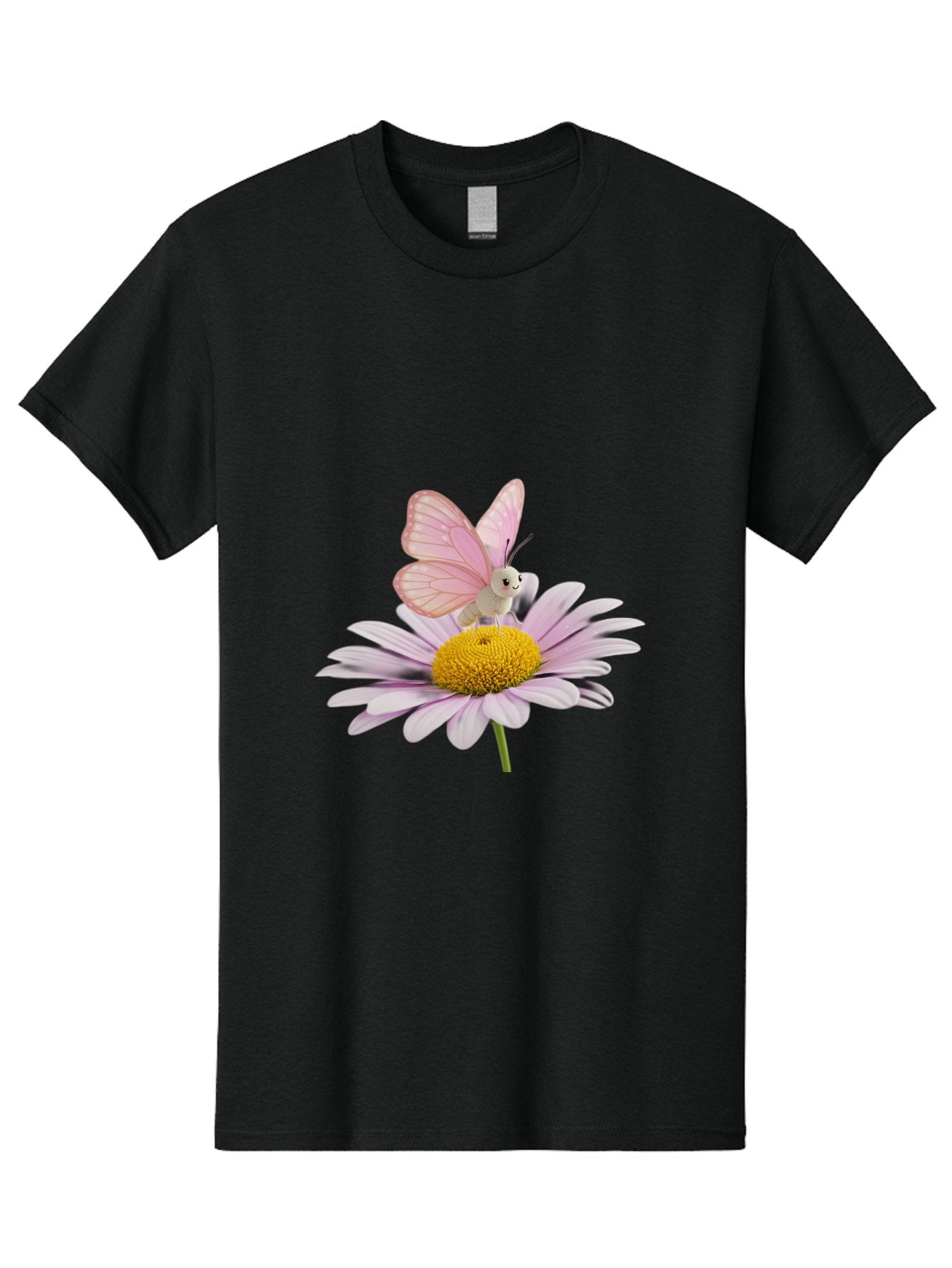 Butterfly-On-Daisy Men'S Graphic Tee, 100% Cotton, Comfortable Casual Summer Wear, Machine Washable, Vintage Camera, Old Camera, Antique Camera, Black Camera, Classic Photography, Photography Equipment, Nostalgic Device, Film Camera, Baj366 9