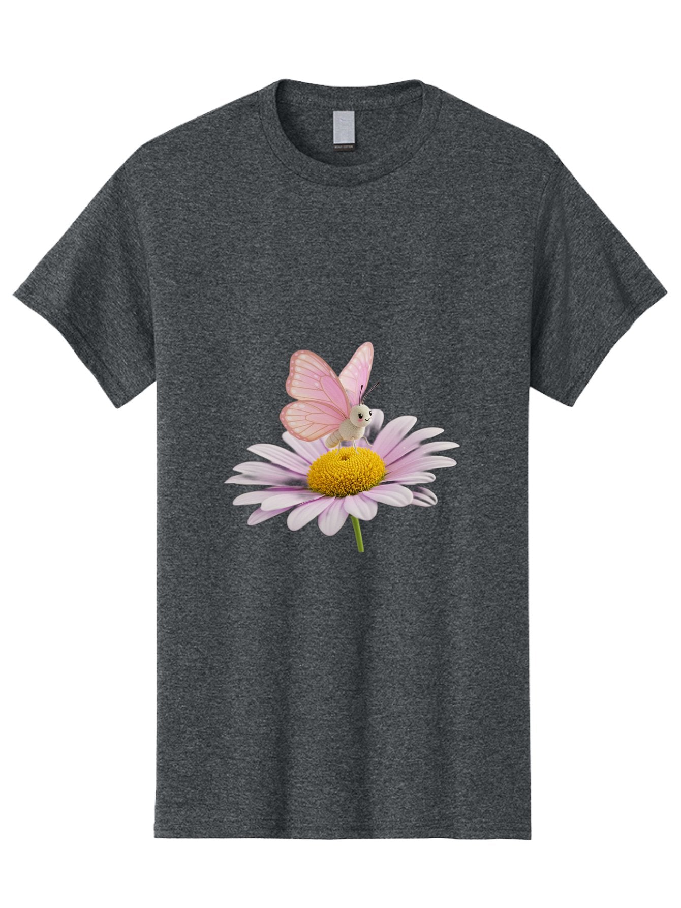 Butterfly-On-Daisy Men'S Graphic Tee, 100% Cotton, Comfortable Casual Summer Wear, Machine Washable, Vintage Camera, Old Camera, Antique Camera, Black Camera, Classic Photography, Photography Equipment, Nostalgic Device, Film Camera, Baj366 15