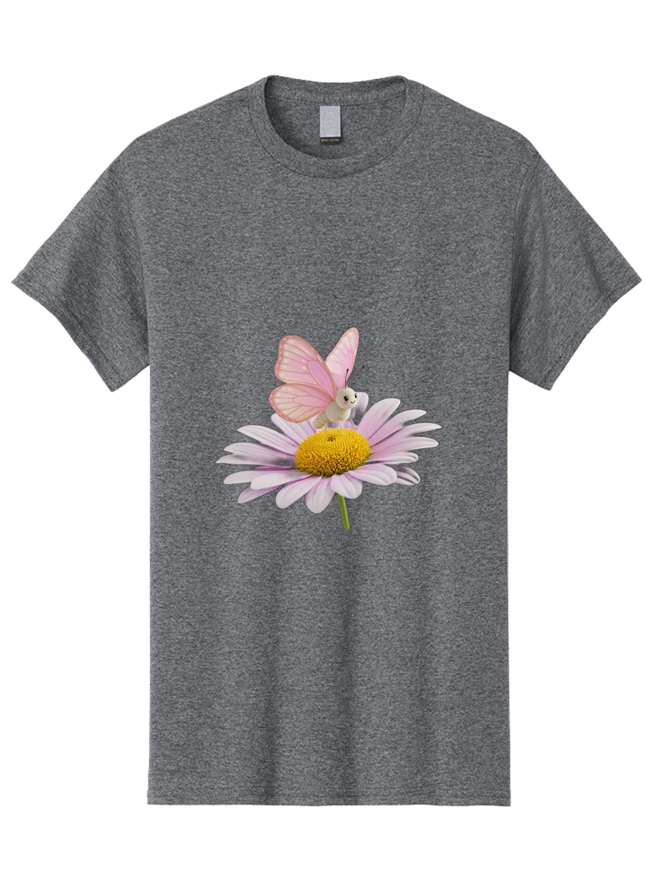 Butterfly-On-Daisy Men'S Graphic Tee, 100% Cotton, Comfortable Casual Summer Wear, Machine Washable, Vintage Camera, Old Camera, Antique Camera, Black Camera, Classic Photography, Photography Equipment, Nostalgic Device, Film Camera, Baj366