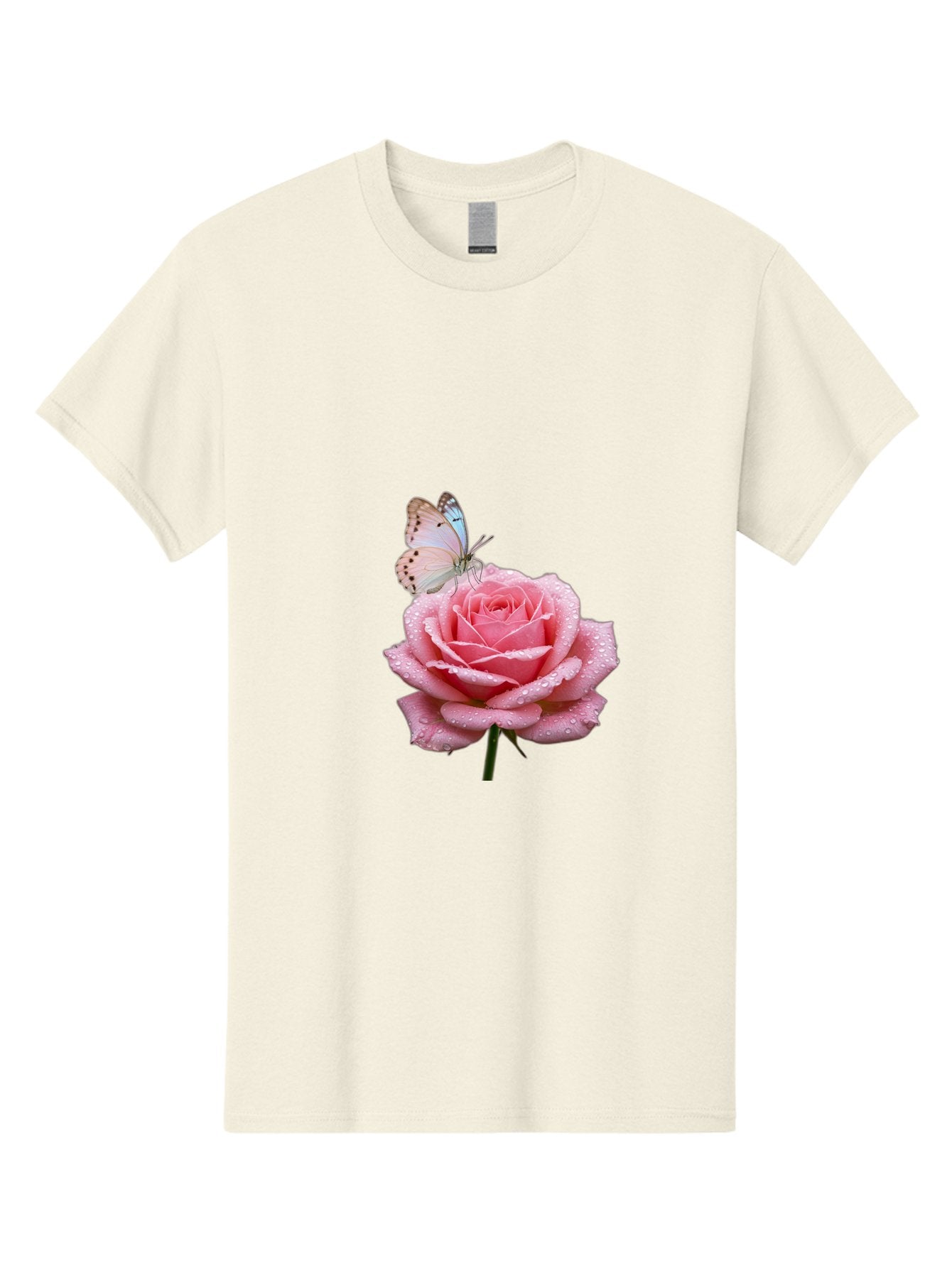 Butterfly-On-Rose Men'S Graphic Tee, 100% Cotton, Comfortable Casual Summer Wear, Machine Washable, Vintage Camera, Old Camera, Antique Camera, Black Camera, Classic Photography, Photography Equipment, Nostalgic Device, Film Camera, Camera Art Baj367 13