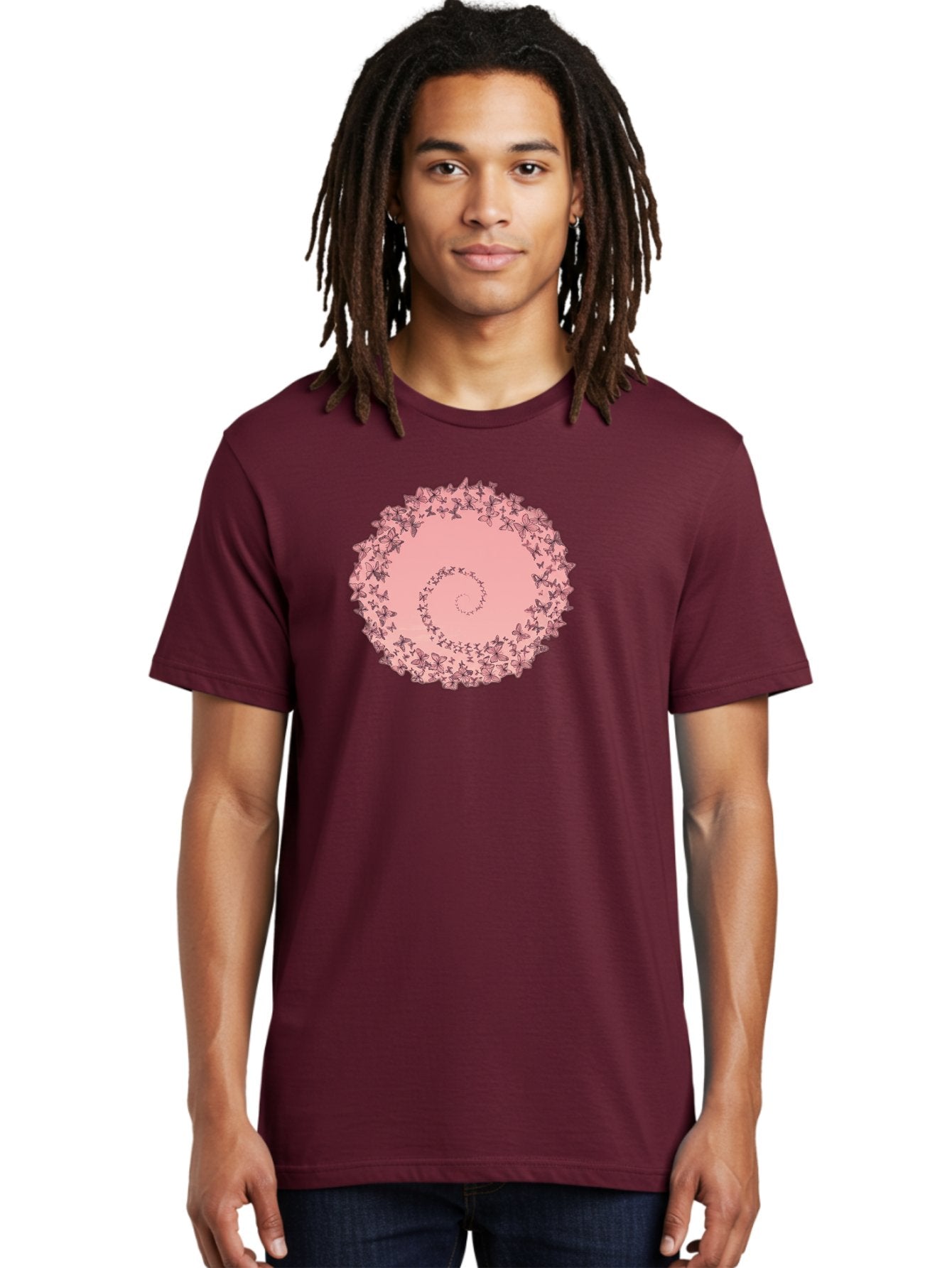 Butterfly-Spiral Men'S Graphic Tee, 100% Cotton, Comfortable Casual Summer Wear, Machine Washable, Vintage Camera, Old Camera, Antique Camera, Black Camera, Classic Photography, Photography Equipment, Nostalgic Device, Film Camera, Camera Art Baj368 18