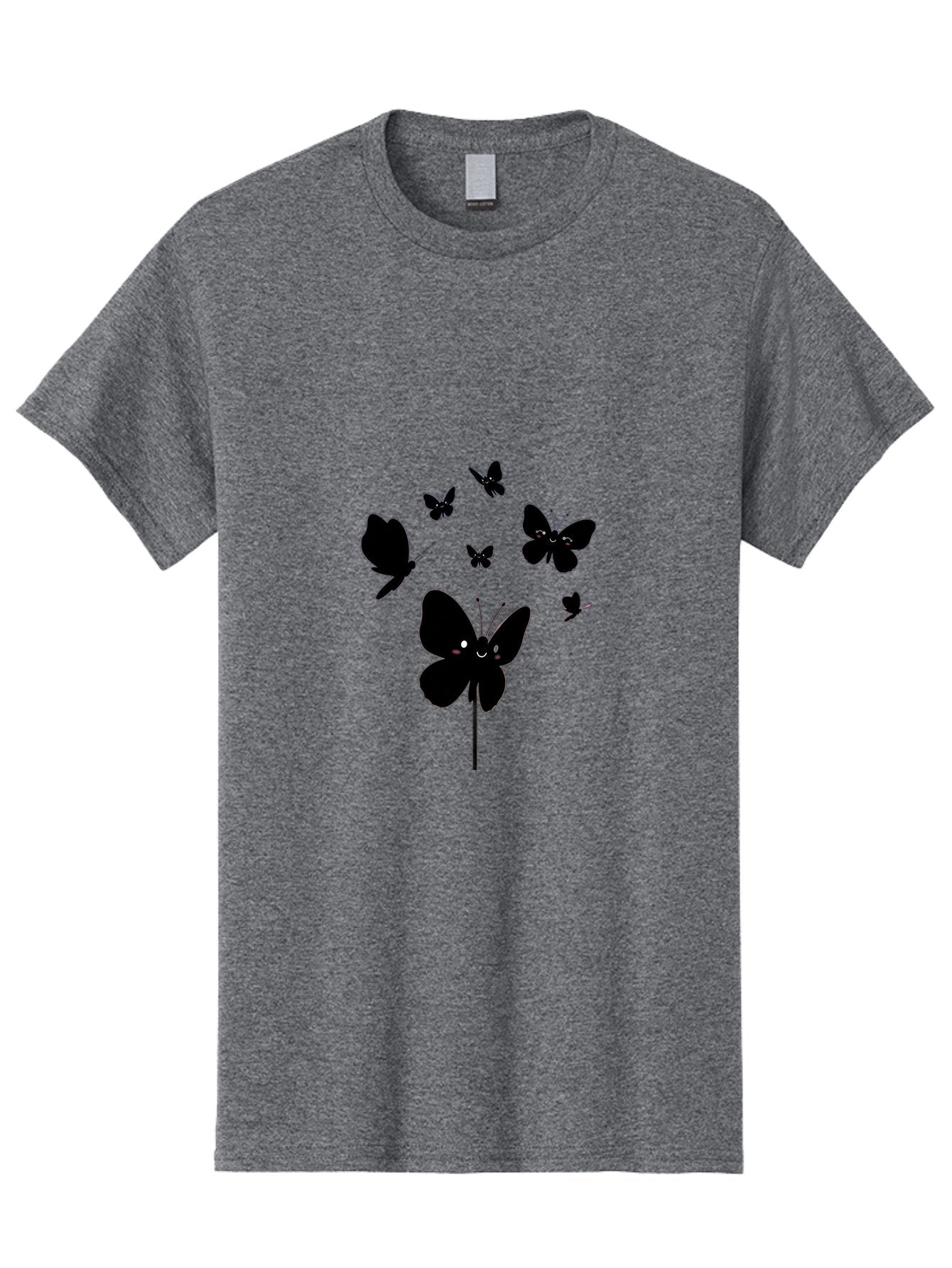 Butterfly-Swarm Men'S Graphic Tee, 100% Cotton, Comfortable Casual Summer Wear, Machine Washable, Vintage Camera, Old Camera, Antique Camera, Black Camera, Classic Photography, Photography Equipment, Nostalgic Device, Film Camera, Camera Art Baj369 8