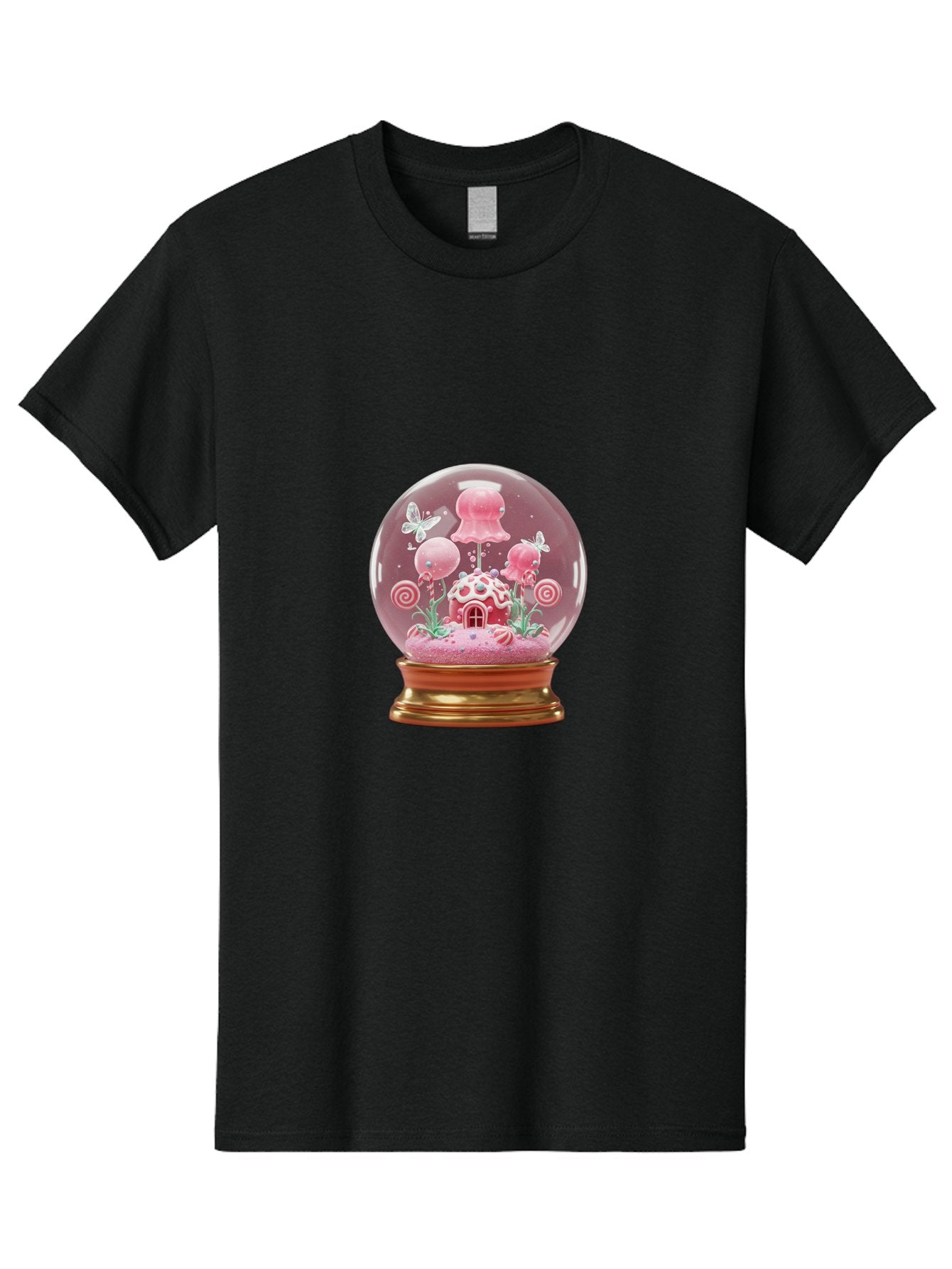 Candy-House-Snow-Globe Men'S Graphic Tee, 100% Cotton, Comfortable Casual Summer Wear, Machine Washable, Vintage Camera, Old Camera, Antique Camera, Black Camera, Classic Photography, Photography Equipment, Nostalgic Device, Film Camera, Baj372 7