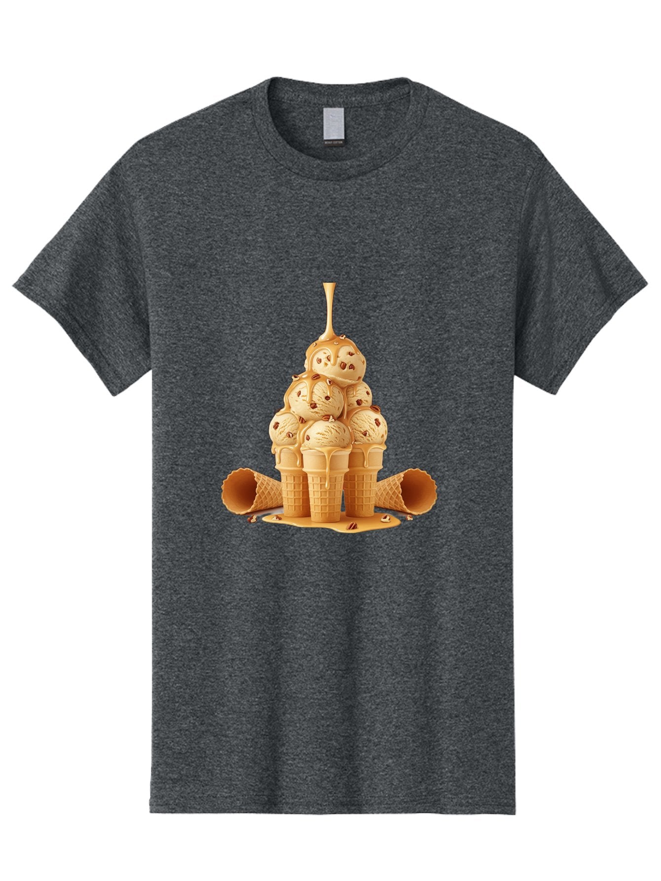 Caramel-Ice-Cream-Cones Men'S Graphic Tee, 100% Cotton, Comfortable Casual Summer Wear, Machine Washable, Vintage Camera, Old Camera, Antique Camera, Black Camera, Classic Photography, Photography Equipment, Nostalgic Device, Film Camera, Baj379 9