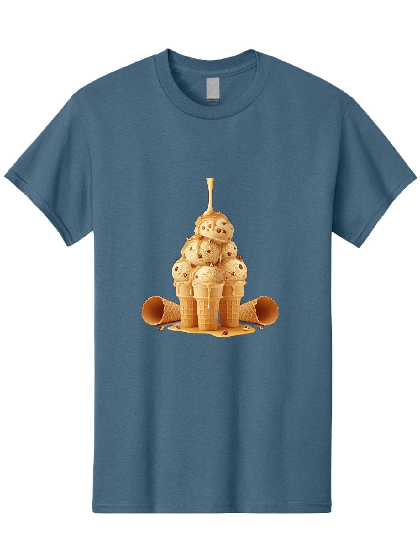 Caramel-Ice-Cream-Cones Men'S Graphic Tee, 100% Cotton, Comfortable Casual Summer Wear, Machine Washable, Vintage Camera, Old Camera, Antique Camera, Black Camera, Classic Photography, Photography Equipment, Nostalgic Device, Film Camera, Baj379