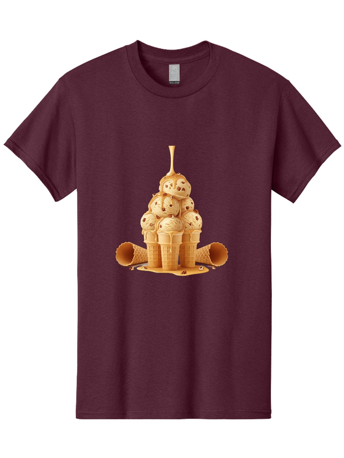 Caramel-Ice-Cream-Cones Men'S Graphic Tee, 100% Cotton, Comfortable Casual Summer Wear, Machine Washable, Vintage Camera, Old Camera, Antique Camera, Black Camera, Classic Photography, Photography Equipment, Nostalgic Device, Film Camera, Baj379 13