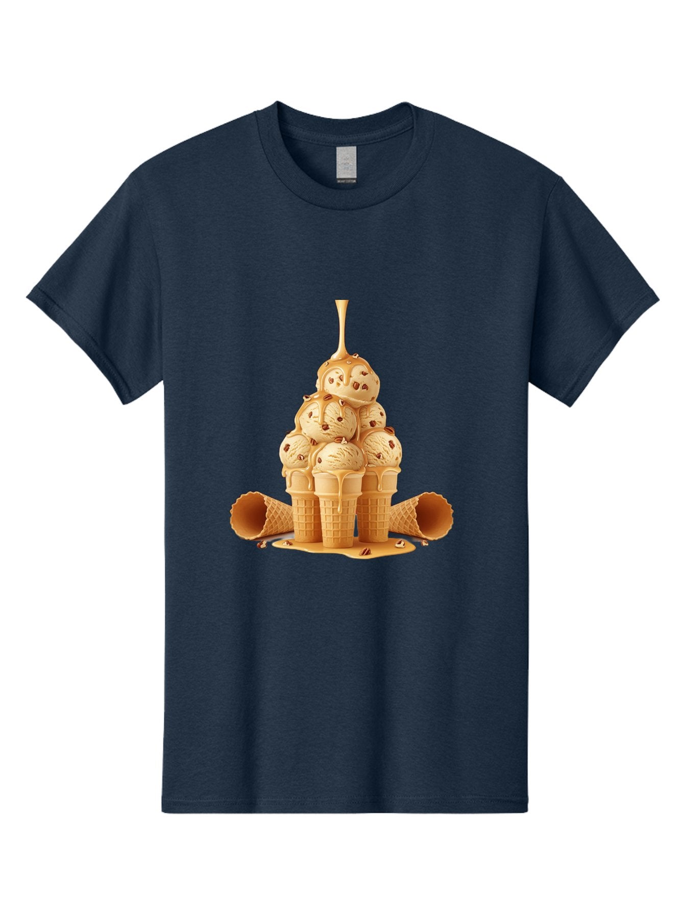 Caramel-Ice-Cream-Cones Men'S Graphic Tee, 100% Cotton, Comfortable Casual Summer Wear, Machine Washable, Vintage Camera, Old Camera, Antique Camera, Black Camera, Classic Photography, Photography Equipment, Nostalgic Device, Film Camera, Baj379 12