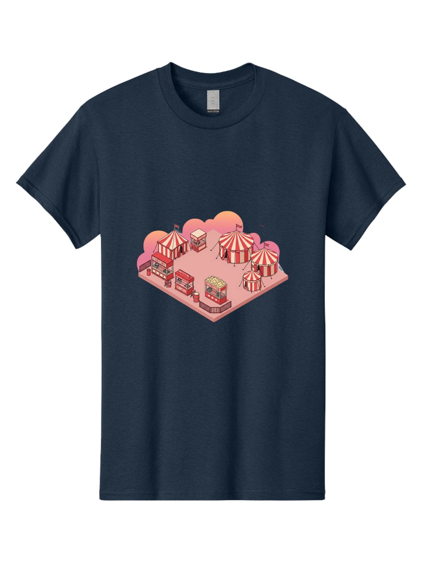 Carnival-Scene-1 Men'S Graphic Tee, 100% Cotton, Comfortable Casual Summer Wear, Machine Washable, Vintage Camera, Old Camera, Antique Camera, Black Camera, Classic Photography, Photography Equipment, Nostalgic Device, Film Camera, Camera Art Baj380 4