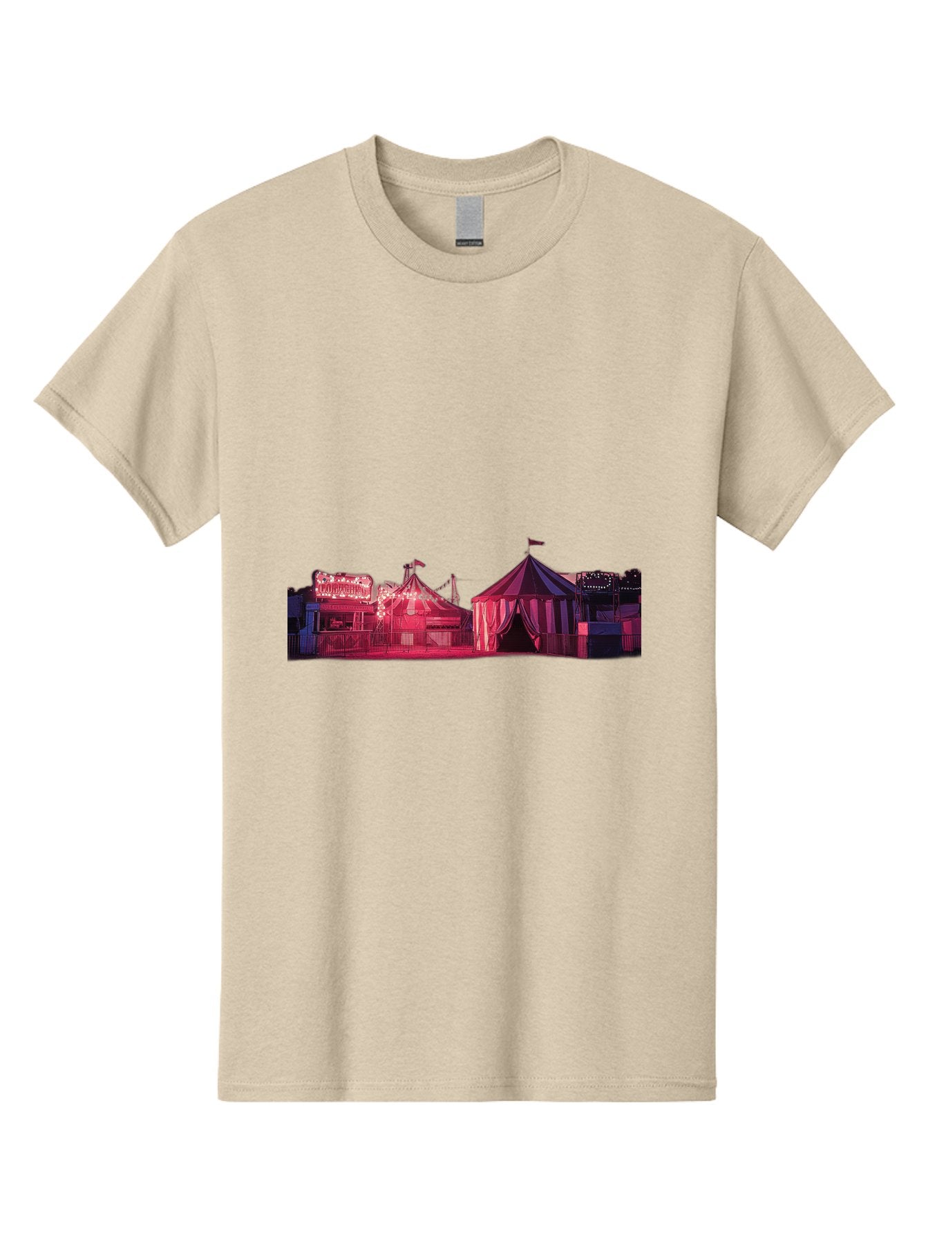 Carnival-Scene-2 Men'S Graphic Tee, 100% Cotton, Comfortable Casual Summer Wear, Machine Washable, Vintage Camera, Old Camera, Antique Camera, Black Camera, Classic Photography, Photography Equipment, Nostalgic Device, Film Camera, Camera Art Baj381 3