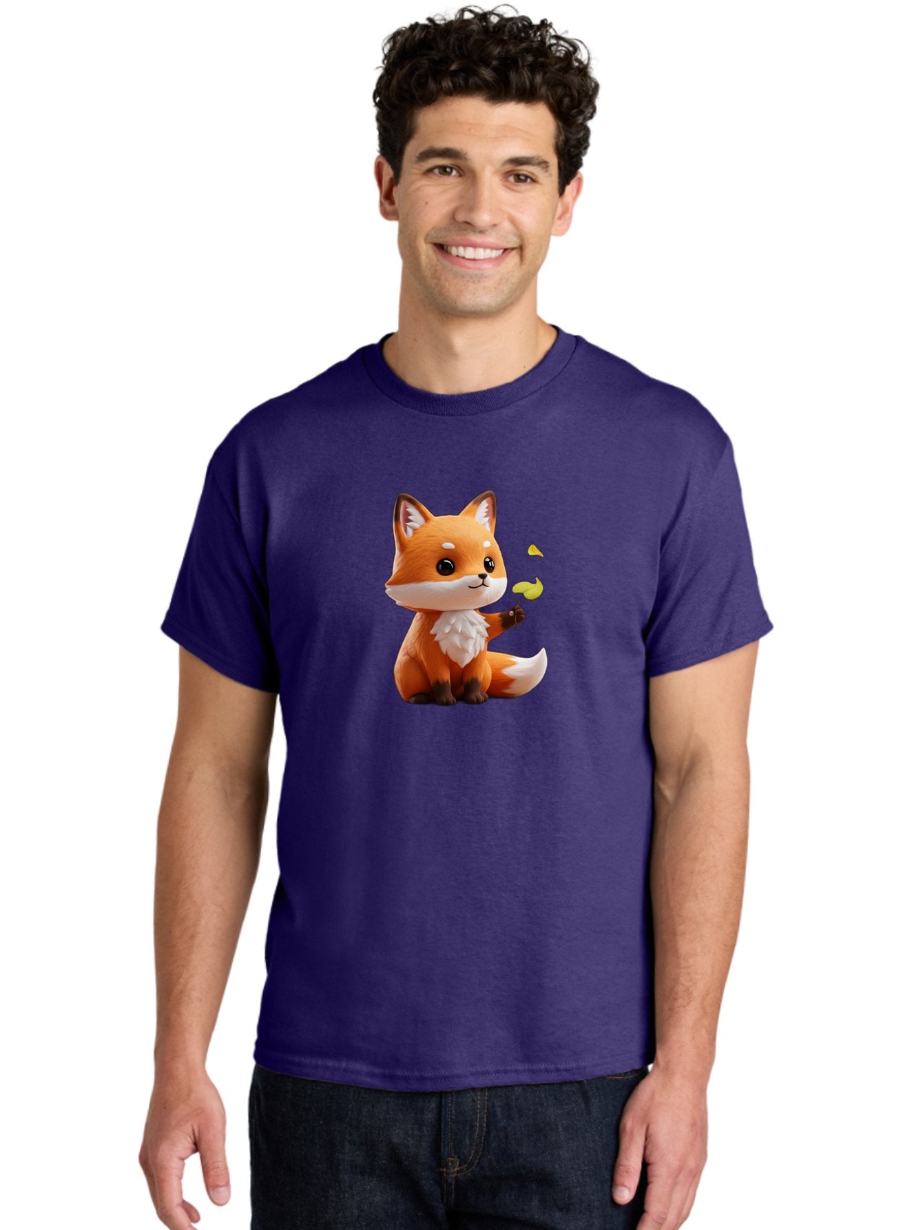 Cartoon-Fox-2 Men'S Graphic Tee, 100% Cotton, Comfortable Casual Summer Wear, Machine Washable, Vintage Camera, Old Camera, Antique Camera, Black Camera, Classic Photography, Photography Equipment, Nostalgic Device, Film Camera, Camera Art Baj384 22