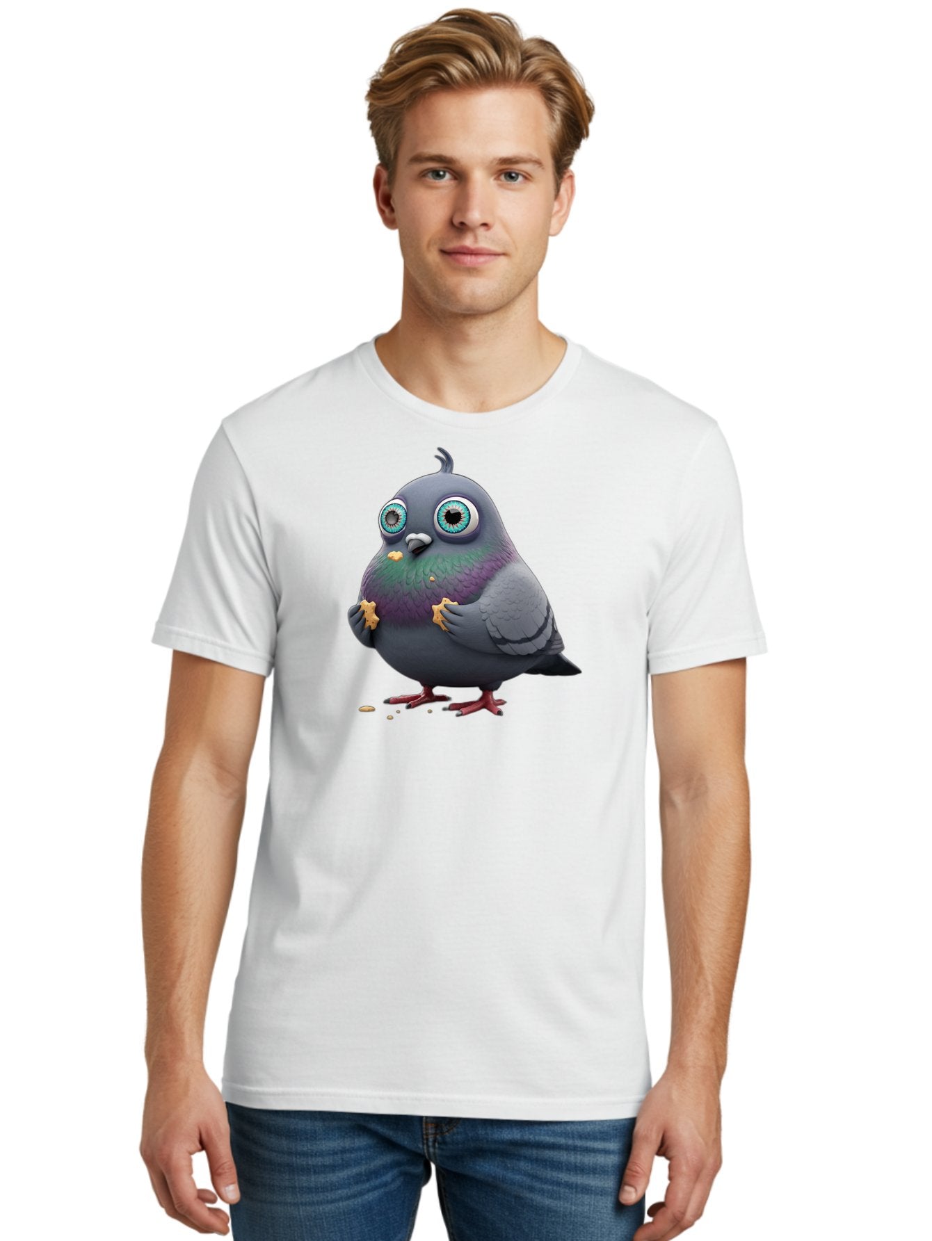 Cartoon-Pigeon Men'S Graphic Tee, 100% Cotton, Comfortable Casual Summer Wear, Machine Washable, Vintage Camera, Old Camera, Antique Camera, Black Camera, Classic Photography, Photography Equipment, Nostalgic Device, Film Camera, Camera Art Baj387 20