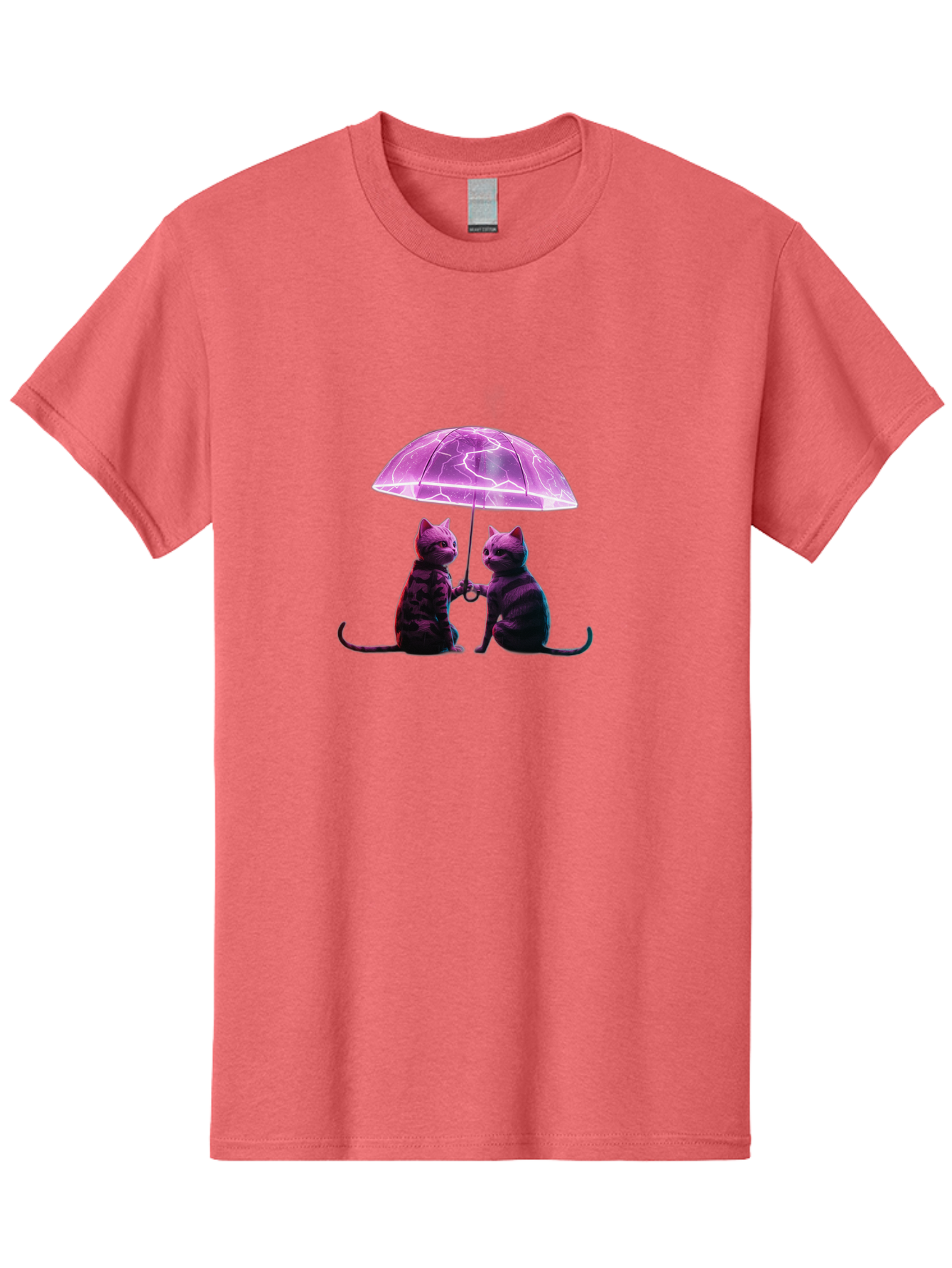 Cats-Under-Electric-Umbrella Men'S Graphic Tee, 100% Cotton, Comfortable Casual Summer Wear, Machine Washable, Vintage Camera, Old Camera, Antique Camera, Black Camera, Classic Photography, Photography Equipment, Nostalgic Device, Film Camera, Baj388 6