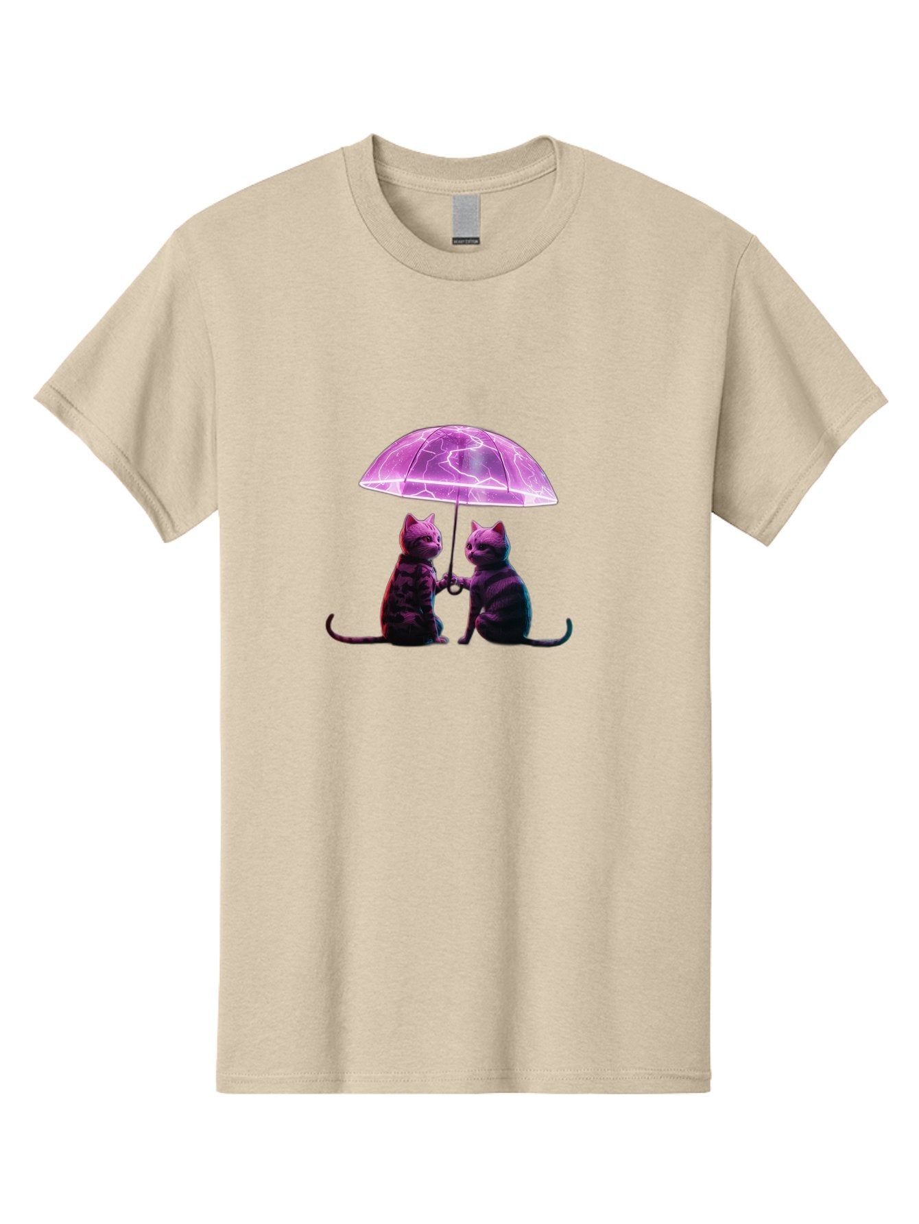 Cats-Under-Electric-Umbrella Men'S Graphic Tee, 100% Cotton, Comfortable Casual Summer Wear, Machine Washable, Vintage Camera, Old Camera, Antique Camera, Black Camera, Classic Photography, Photography Equipment, Nostalgic Device, Film Camera, Baj388