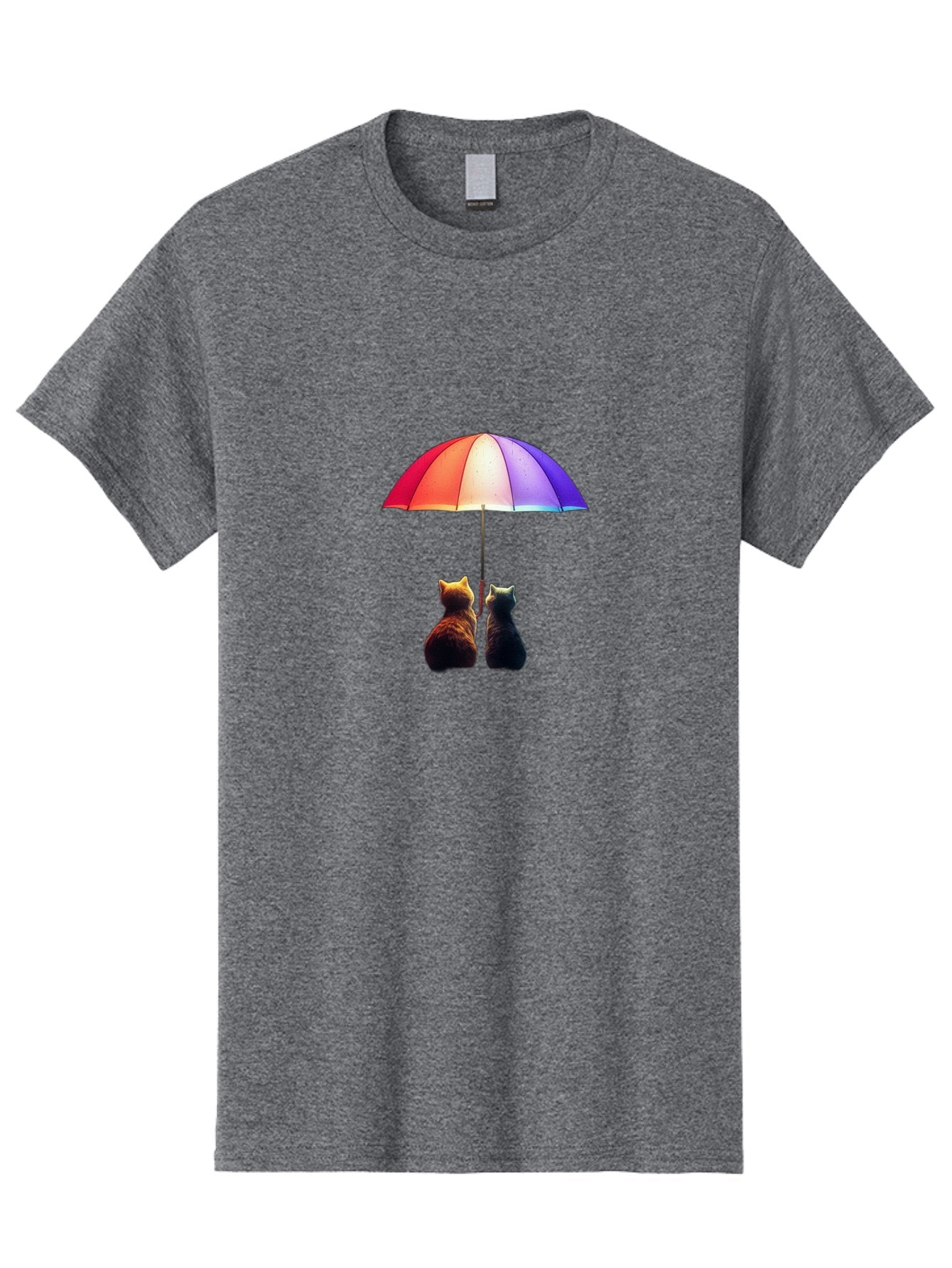 Cats-Under-Umbrella-1 Men'S Graphic Tee, 100% Cotton, Comfortable Casual Summer Wear, Machine Washable, Vintage Camera, Old Camera, Antique Camera, Black Camera, Classic Photography, Photography Equipment, Nostalgic Device, Film Camera, Baj390 7