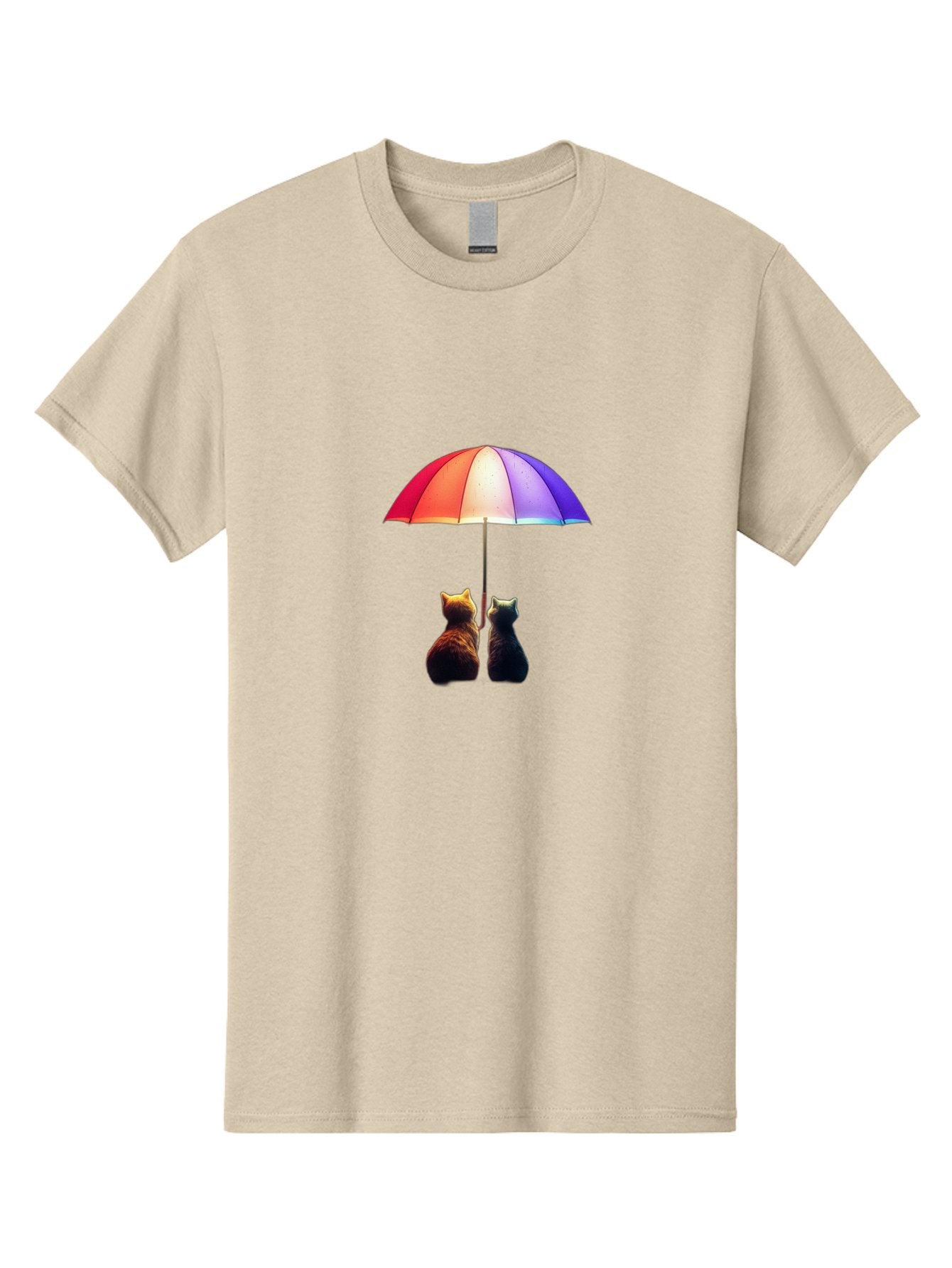 Cats-Under-Umbrella-1 Men'S Graphic Tee, 100% Cotton, Comfortable Casual Summer Wear, Machine Washable, Vintage Camera, Old Camera, Antique Camera, Black Camera, Classic Photography, Photography Equipment, Nostalgic Device, Film Camera, Baj390 10