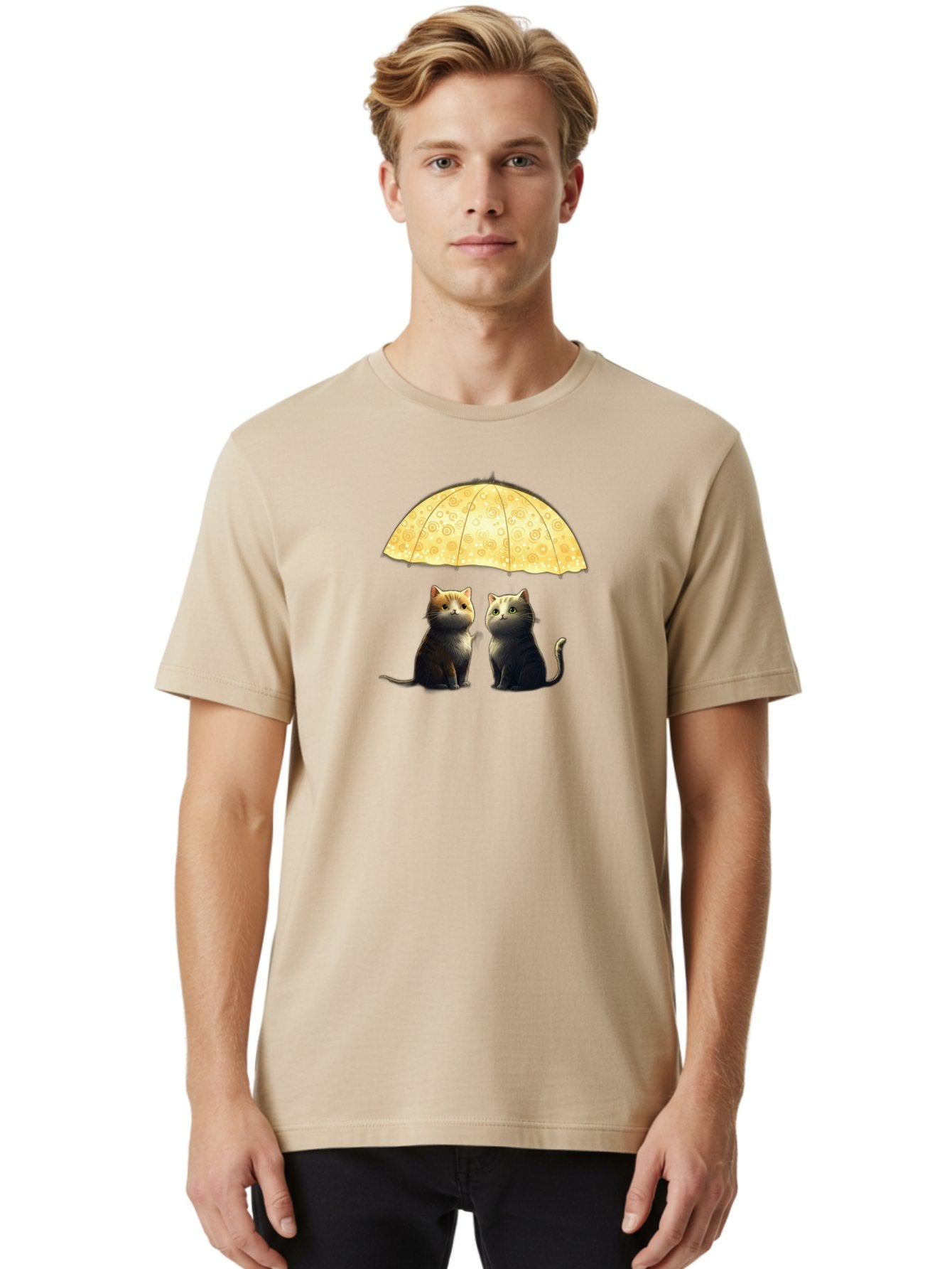 Cats-Under-Umbrella Men'S Graphic Tee, 100% Cotton, Comfortable Casual Summer Wear, Machine Washable, Vintage Camera, Old Camera, Antique Camera, Black Camera, Classic Photography, Photography Equipment, Nostalgic Device, Film Camera, Baj391 20