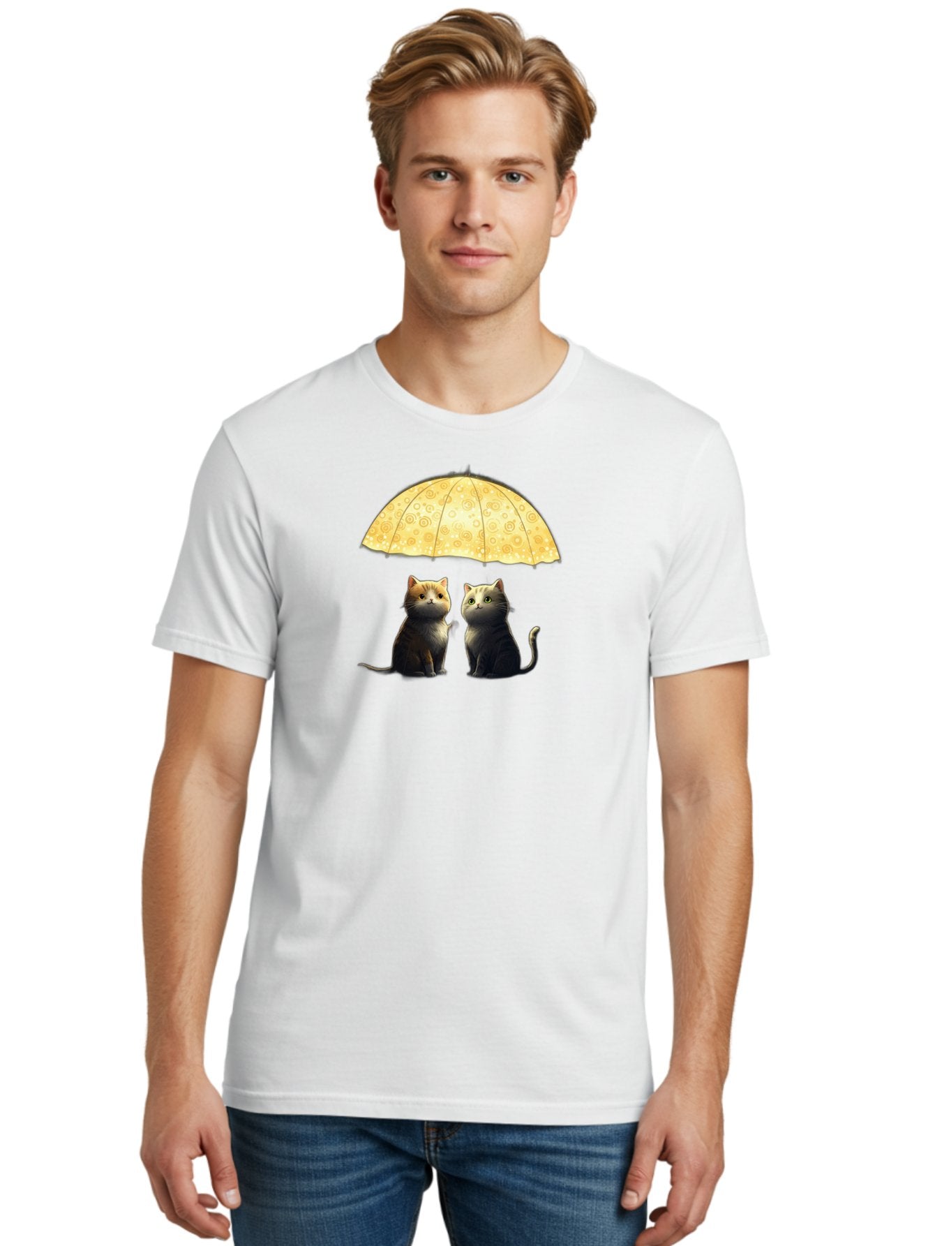 Cats-Under-Umbrella Men'S Graphic Tee, 100% Cotton, Comfortable Casual Summer Wear, Machine Washable, Vintage Camera, Old Camera, Antique Camera, Black Camera, Classic Photography, Photography Equipment, Nostalgic Device, Film Camera, Baj391 26