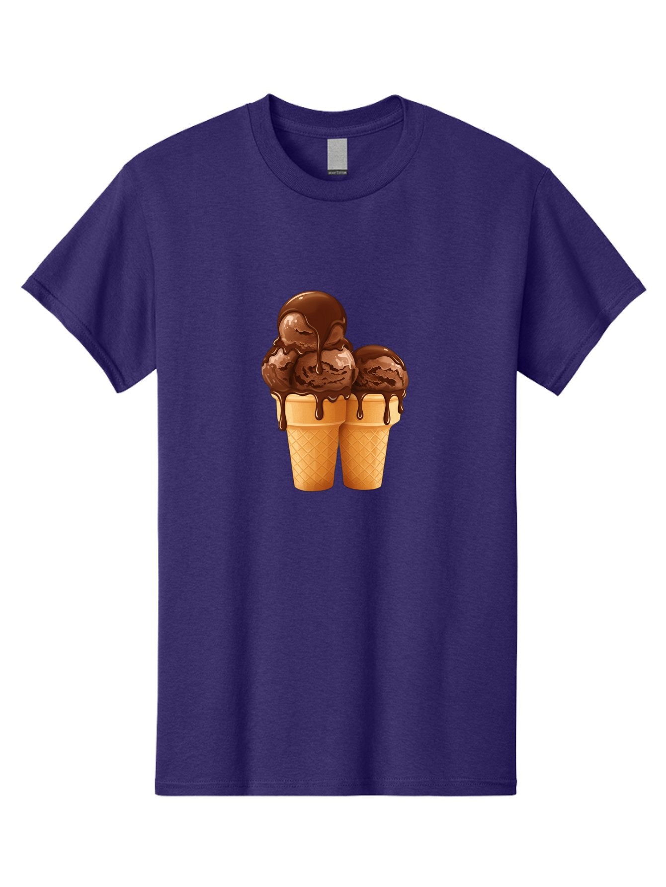Chocolate-Ice-Cream-Cones Men'S Graphic Tee, 100% Cotton, Comfortable Casual Summer Wear, Machine Washable, Vintage Camera, Old Camera, Antique Camera, Black Camera, Classic Photography, Photography Equipment, Nostalgic Device, Film Camera, Baj394 4