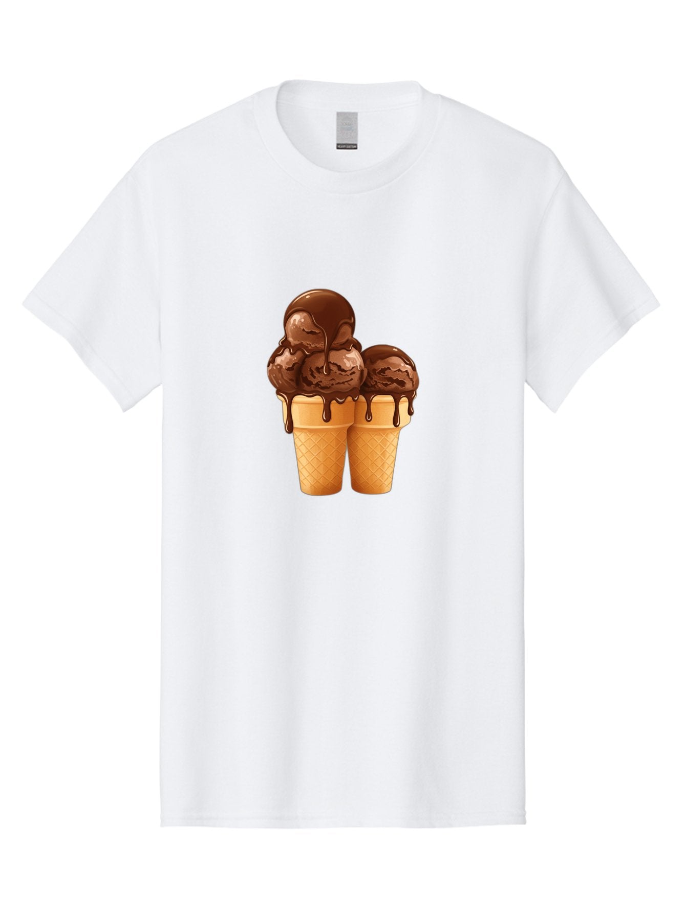 Chocolate-Ice-Cream-Cones Men'S Graphic Tee, 100% Cotton, Comfortable Casual Summer Wear, Machine Washable, Vintage Camera, Old Camera, Antique Camera, Black Camera, Classic Photography, Photography Equipment, Nostalgic Device, Film Camera, Baj394 13