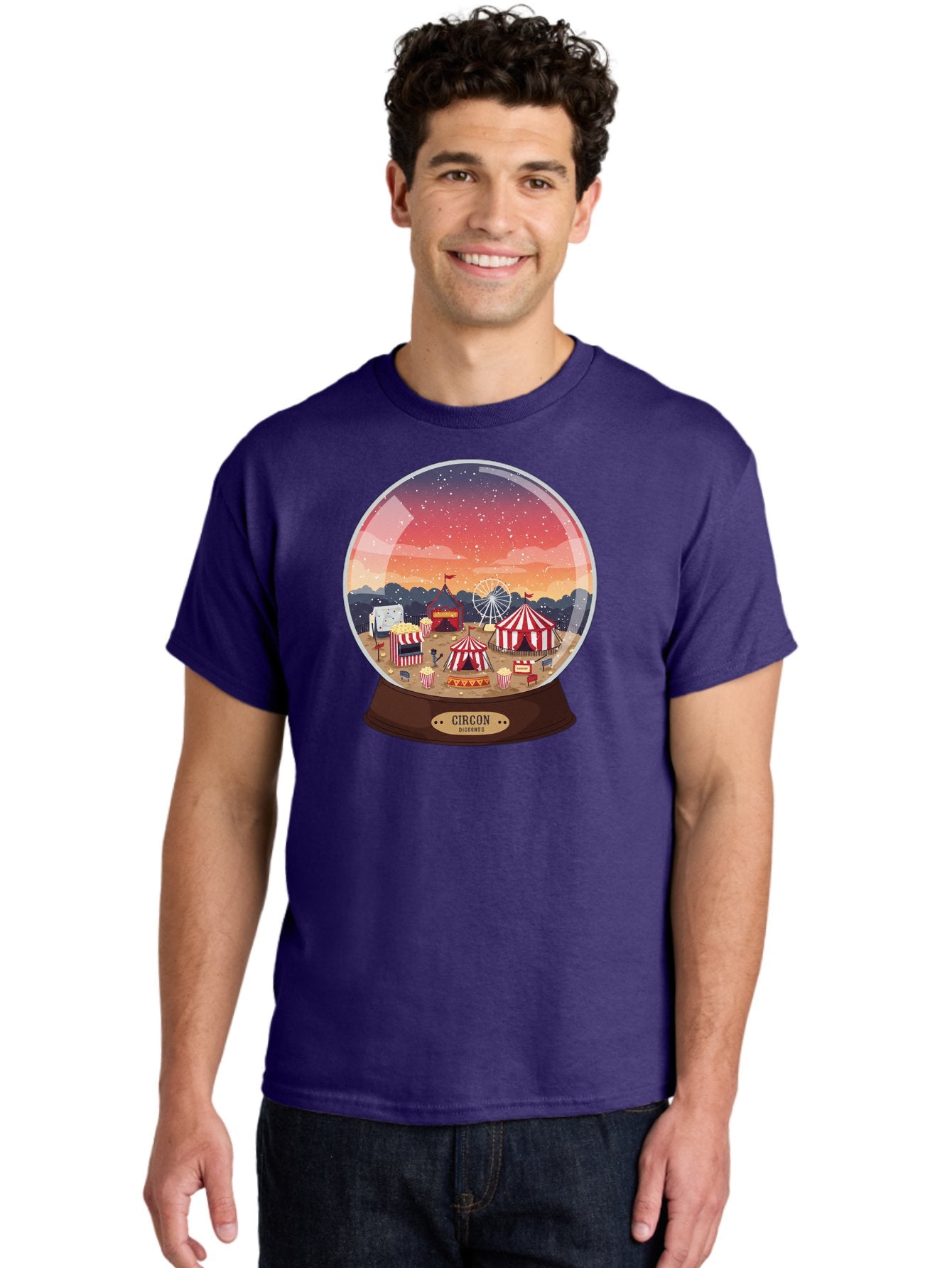 Circon-Snowglobe Men'S Graphic Tee, 100% Cotton, Comfortable Casual Summer Wear, Machine Washable, Vintage Camera, Old Camera, Antique Camera, Black Camera, Classic Photography, Photography Equipment, Nostalgic Device, Film Camera, Camera Art Baj396 28