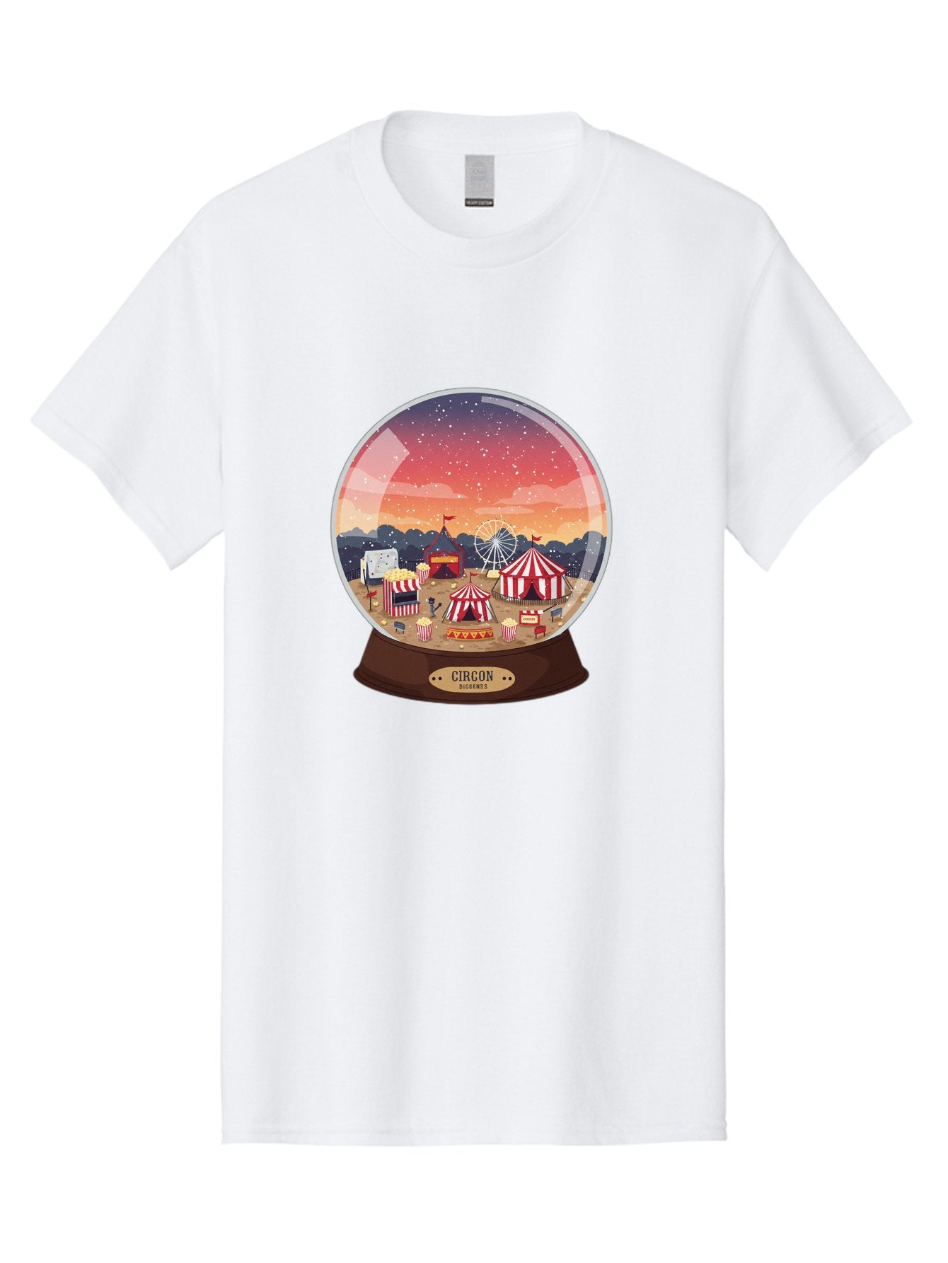 Circon-Snowglobe Men'S Graphic Tee, 100% Cotton, Comfortable Casual Summer Wear, Machine Washable, Vintage Camera, Old Camera, Antique Camera, Black Camera, Classic Photography, Photography Equipment, Nostalgic Device, Film Camera, Camera Art Baj396 5