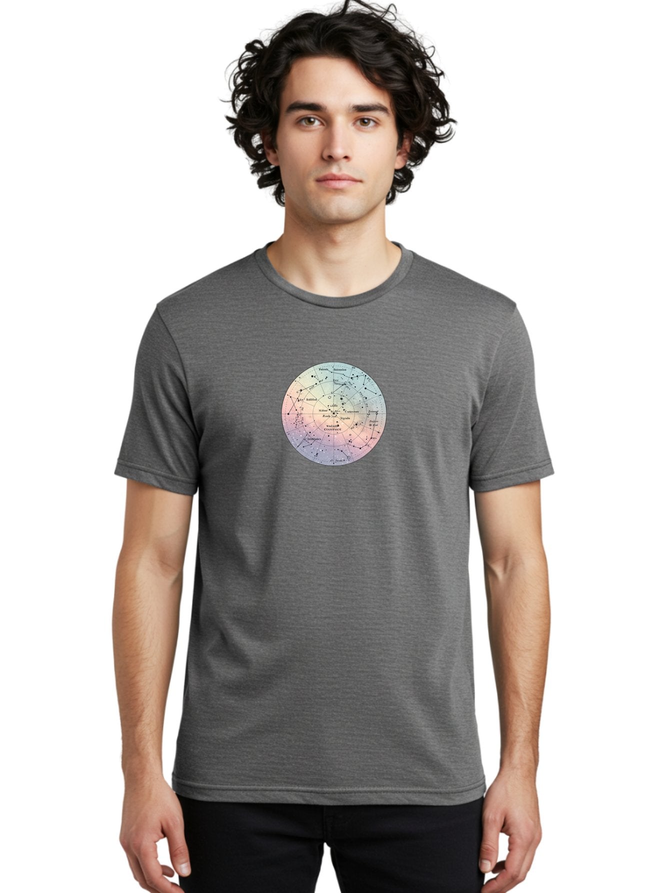 Circumpolar-Star-Chart Men'S Graphic Tee, 100% Cotton, Comfortable Casual Summer Wear, Machine Washable, Vintage Camera, Old Camera, Antique Camera, Black Camera, Classic Photography, Photography Equipment, Nostalgic Device, Film Camera, Baj397 26