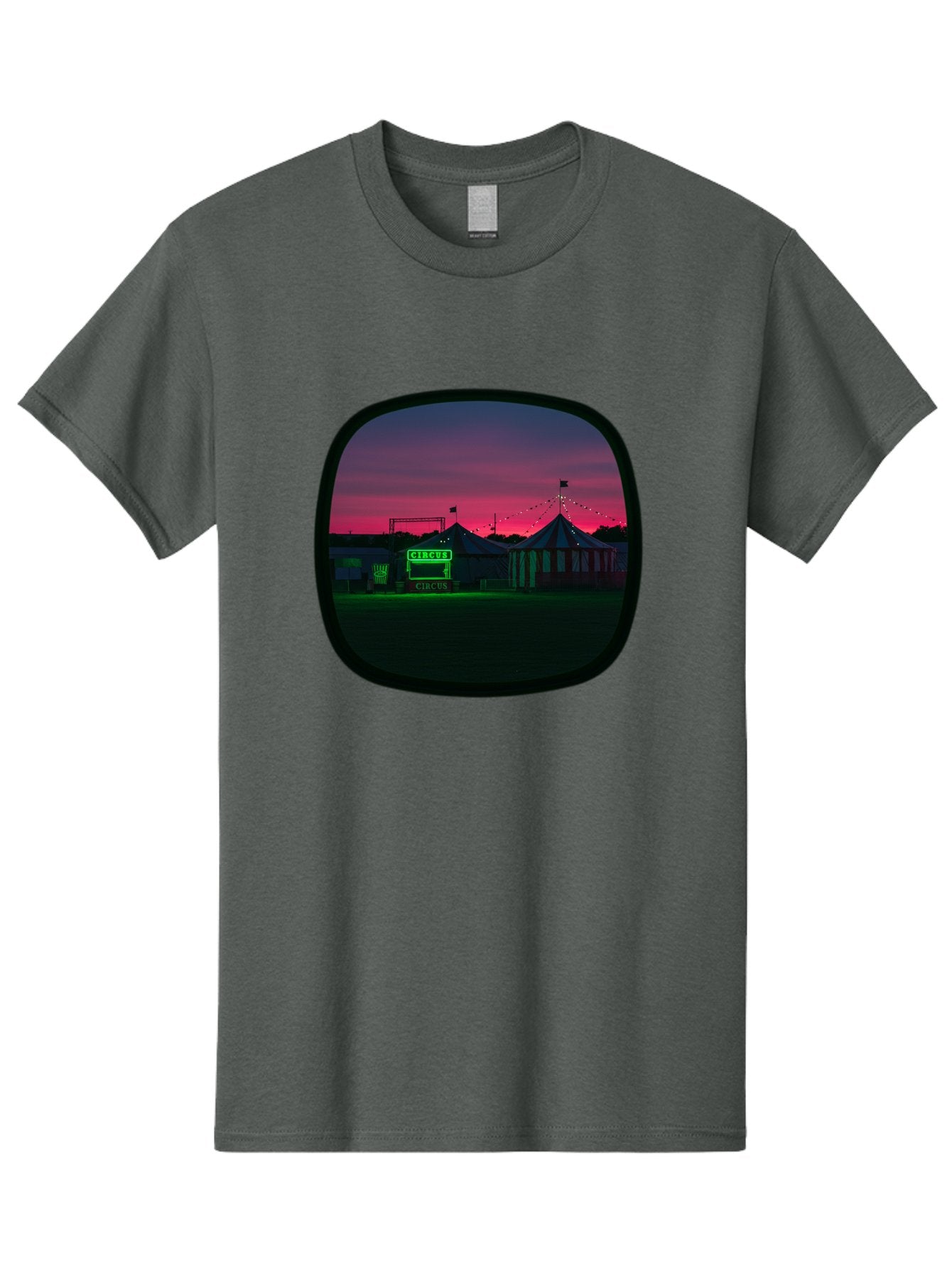 Circus-1 Men'S Graphic Tee, 100% Cotton, Comfortable Casual Summer Wear, Machine Washable, Vintage Camera, Old Camera, Antique Camera, Black Camera, Classic Photography, Photography Equipment, Nostalgic Device, Film Camera, Camera Art Baj398