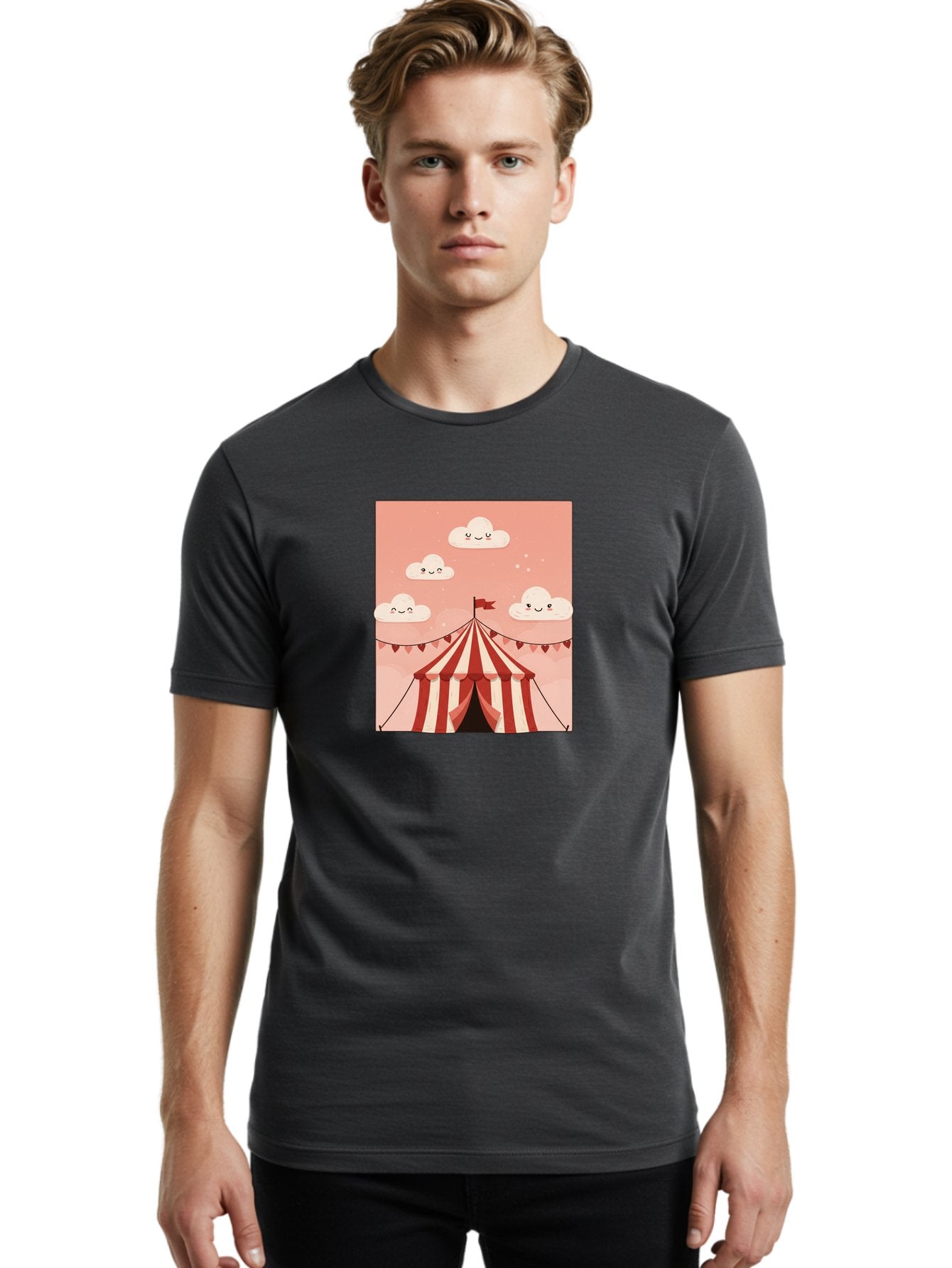 Circus-Tent-4 Men'S Graphic Tee, 100% Cotton, Comfortable Casual Summer Wear, Machine Washable, Vintage Camera, Old Camera, Antique Camera, Black Camera, Classic Photography, Photography Equipment, Nostalgic Device, Film Camera, Camera Art Baj402 22