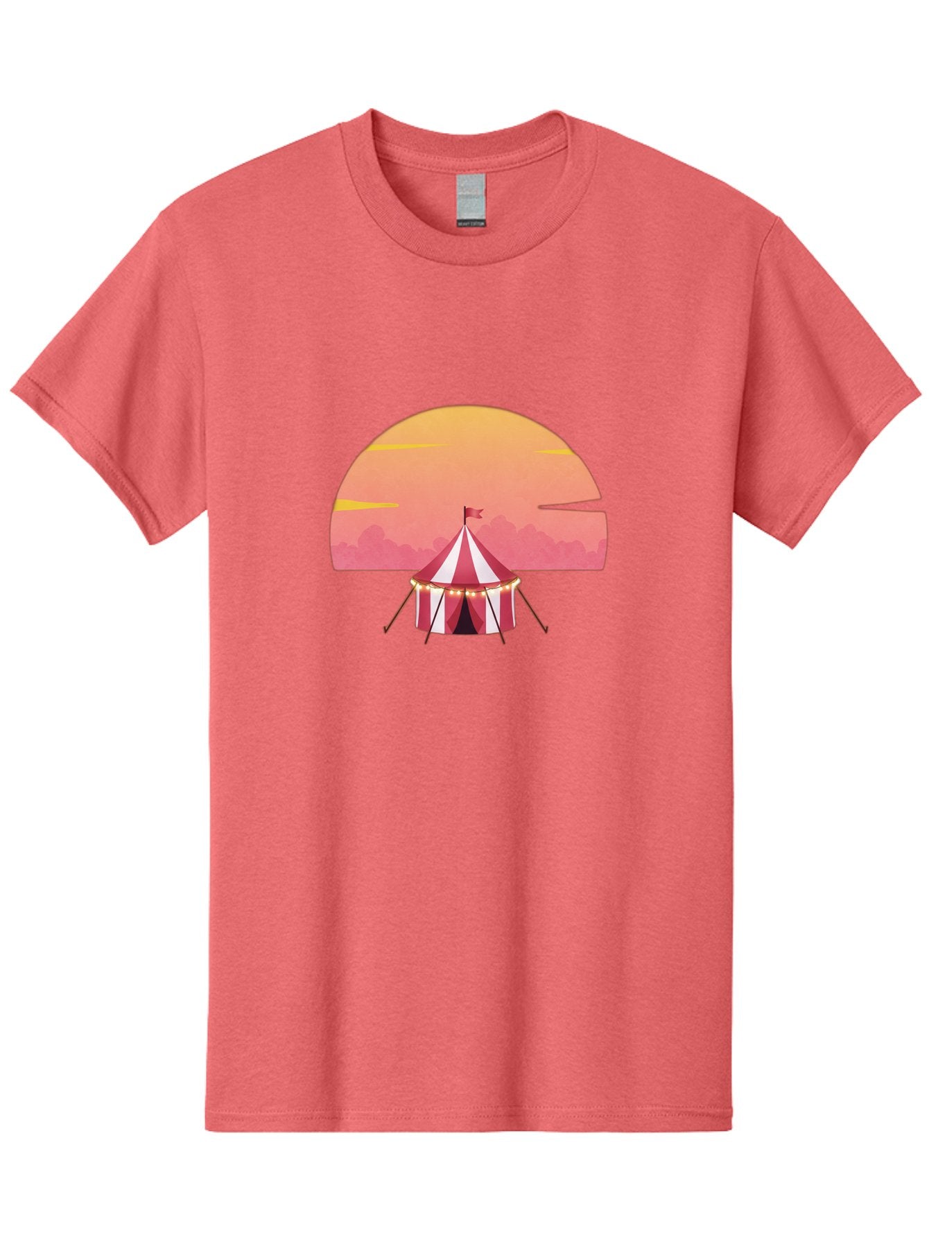 Circus-Tent-At-Sunset Men'S Graphic Tee, 100% Cotton, Comfortable Casual Summer Wear, Machine Washable, Vintage Camera, Old Camera, Antique Camera, Black Camera, Classic Photography, Photography Equipment, Nostalgic Device, Film Camera, Baj403 7