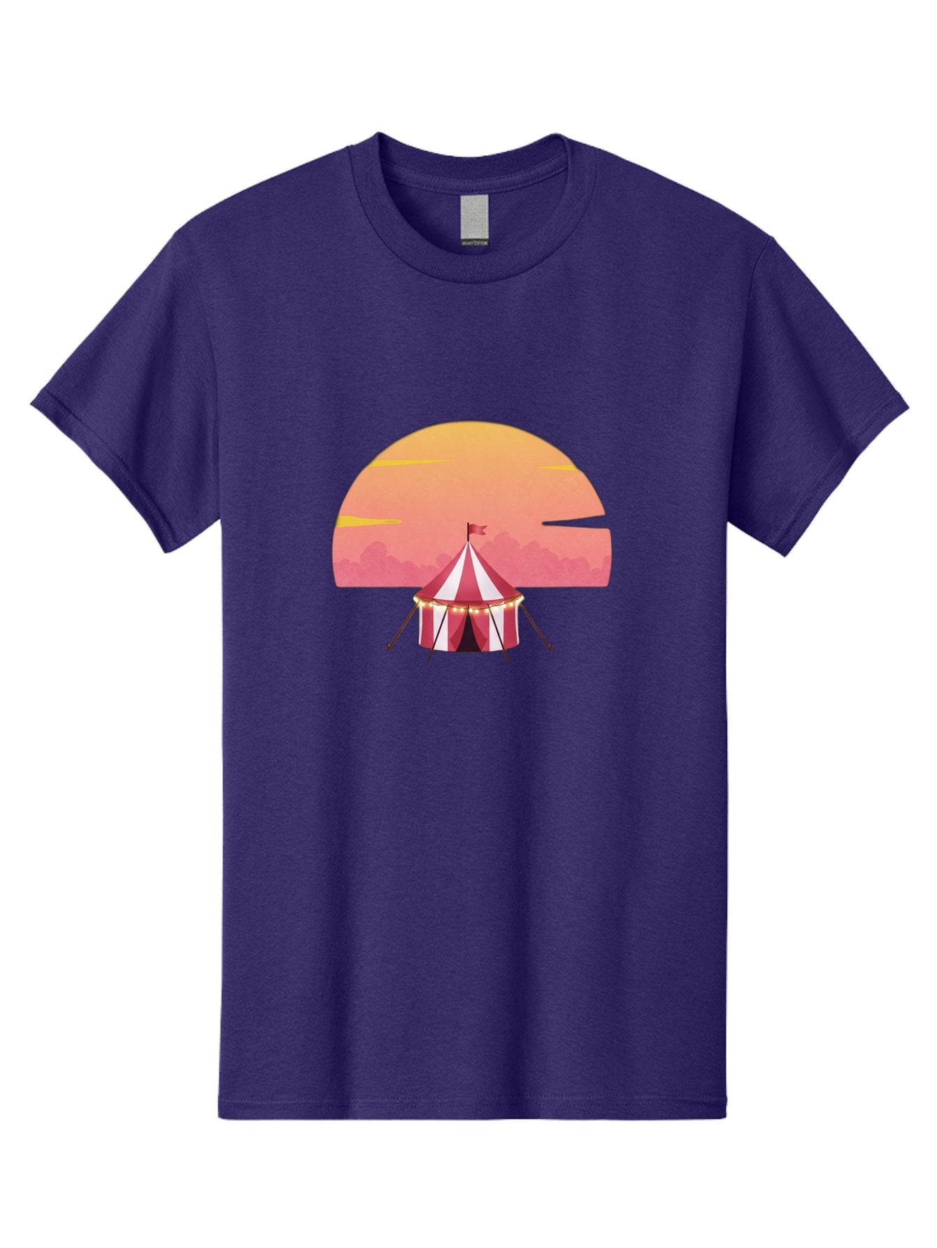 Circus-Tent-At-Sunset Men'S Graphic Tee, 100% Cotton, Comfortable Casual Summer Wear, Machine Washable, Vintage Camera, Old Camera, Antique Camera, Black Camera, Classic Photography, Photography Equipment, Nostalgic Device, Film Camera, Baj403 12