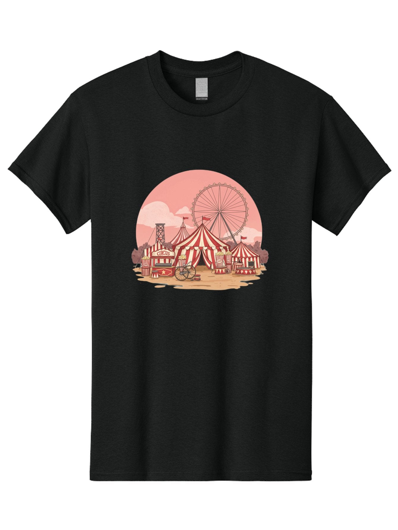 Circus Men'S Graphic Tee, 100% Cotton, Comfortable Casual Summer Wear, Machine Washable, Vintage Camera, Old Camera, Antique Camera, Black Camera, Classic Photography, Photography Equipment, Nostalgic Device, Film Camera, Camera Art Baj405 7