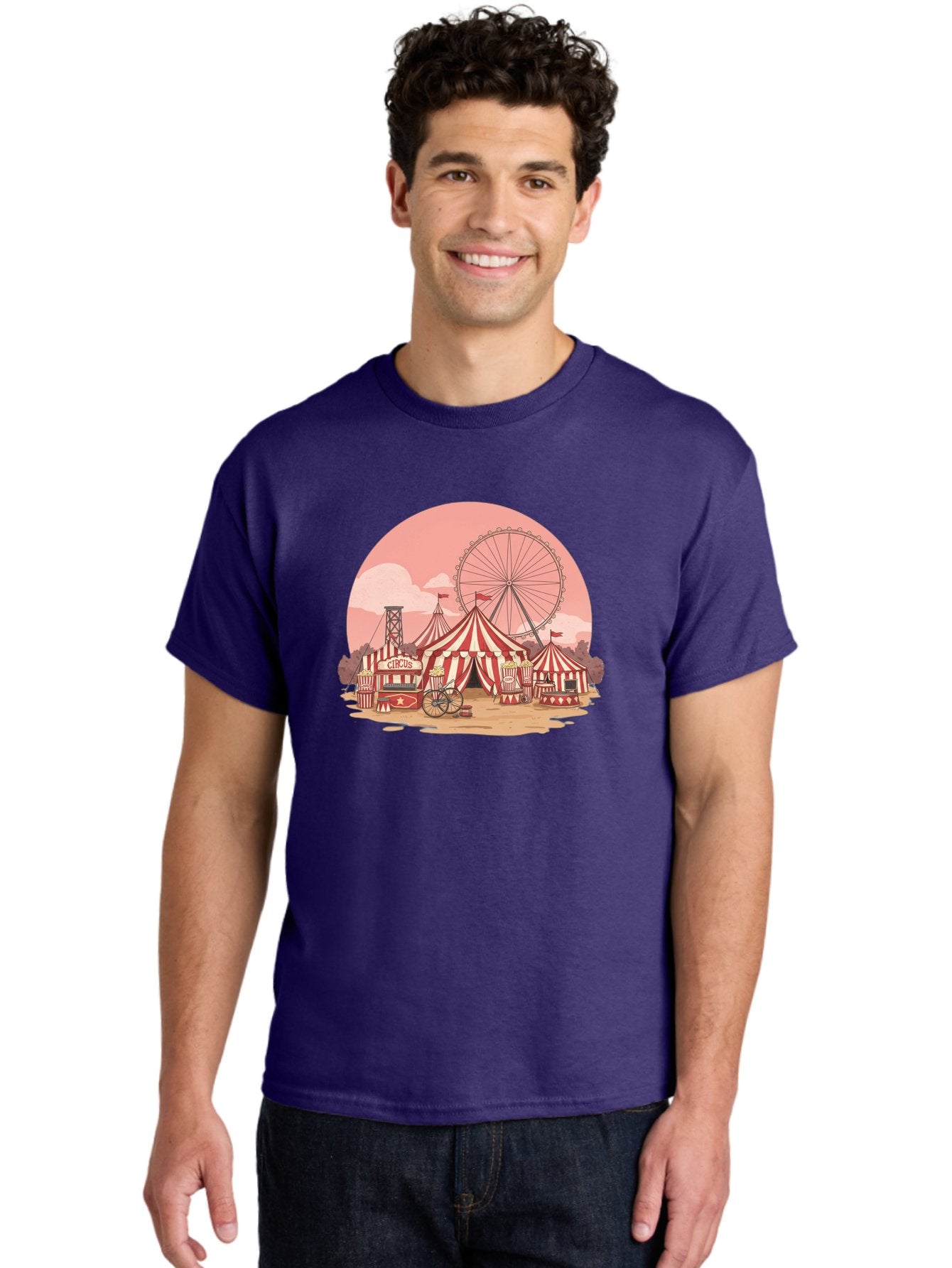 Circus Men'S Graphic Tee, 100% Cotton, Comfortable Casual Summer Wear, Machine Washable, Vintage Camera, Old Camera, Antique Camera, Black Camera, Classic Photography, Photography Equipment, Nostalgic Device, Film Camera, Camera Art Baj405 27