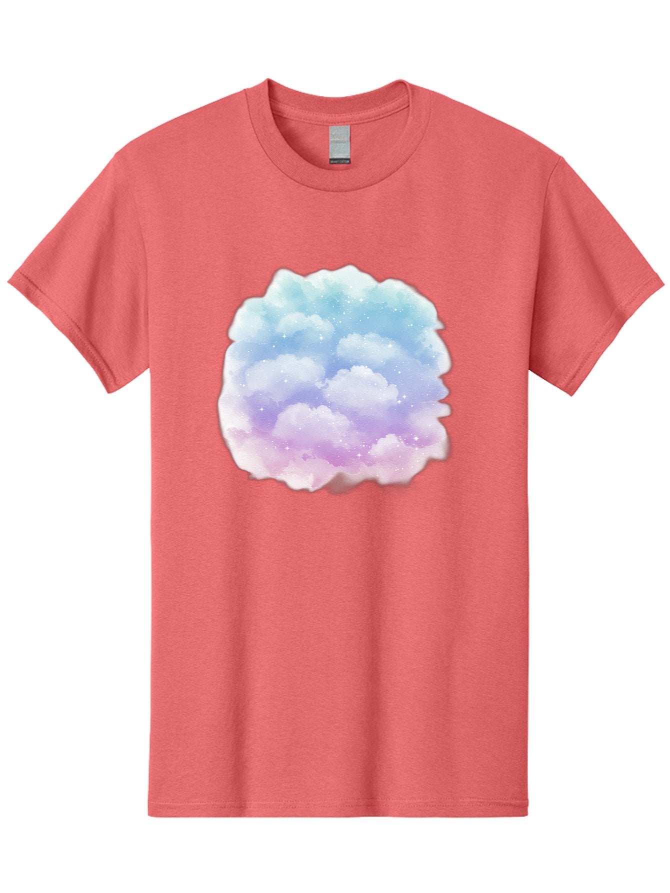 Clouds-1 Men'S Graphic Tee, 100% Cotton, Comfortable Casual Summer Wear, Machine Washable, Vintage Camera, Old Camera, Antique Camera, Black Camera, Classic Photography, Photography Equipment, Nostalgic Device, Film Camera, Camera Art Baj410