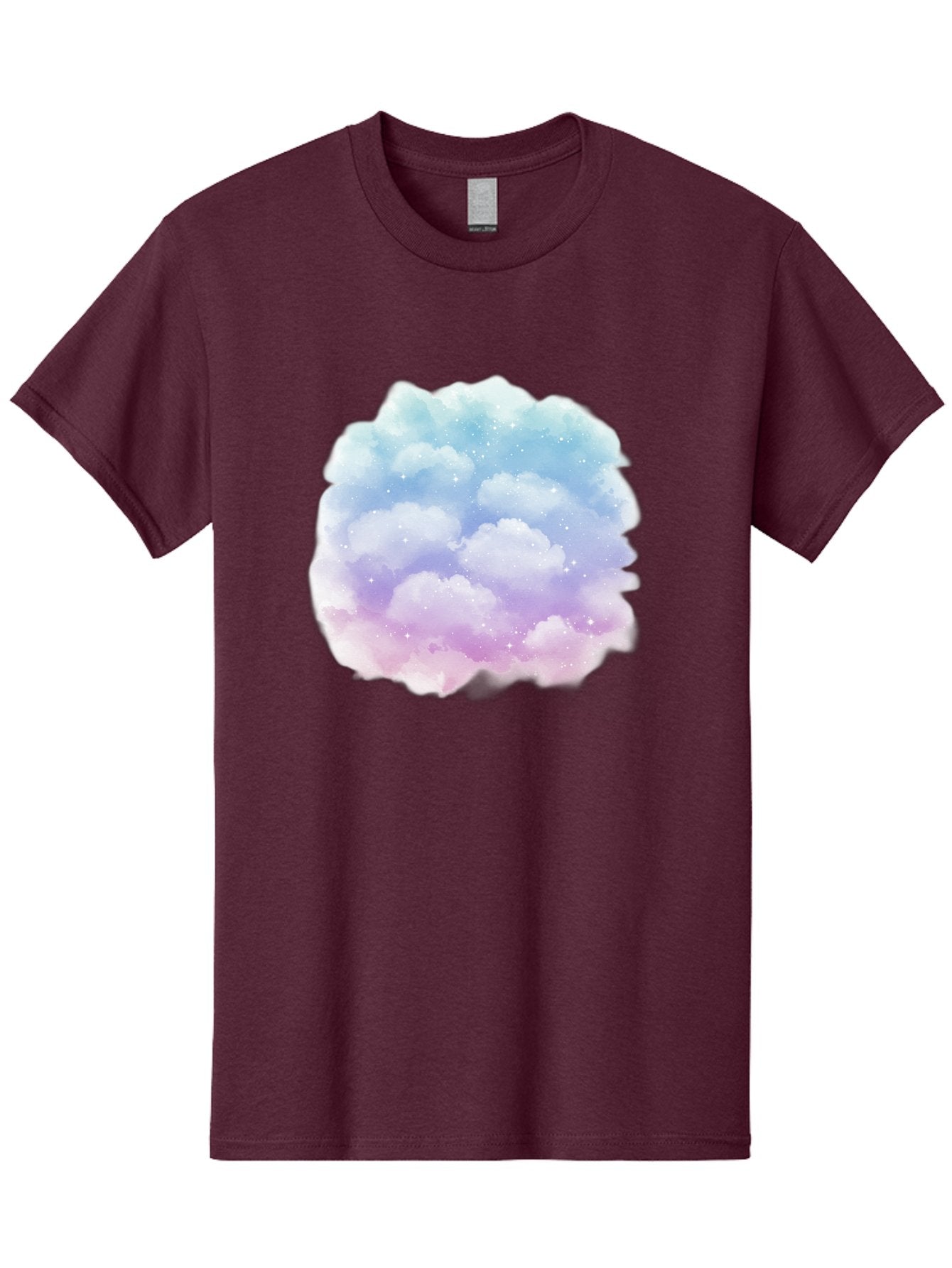 Clouds-1 Men'S Graphic Tee, 100% Cotton, Comfortable Casual Summer Wear, Machine Washable, Vintage Camera, Old Camera, Antique Camera, Black Camera, Classic Photography, Photography Equipment, Nostalgic Device, Film Camera, Camera Art Baj410 3