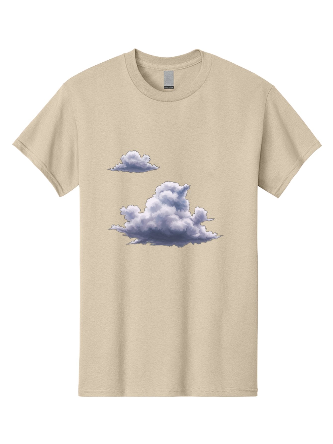 Clouds Men'S Graphic Tee, 100% Cotton, Comfortable Casual Summer Wear, Machine Washable, Vintage Camera, Old Camera, Antique Camera, Black Camera, Classic Photography, Photography Equipment, Nostalgic Device, Film Camera, Camera Art Baj411