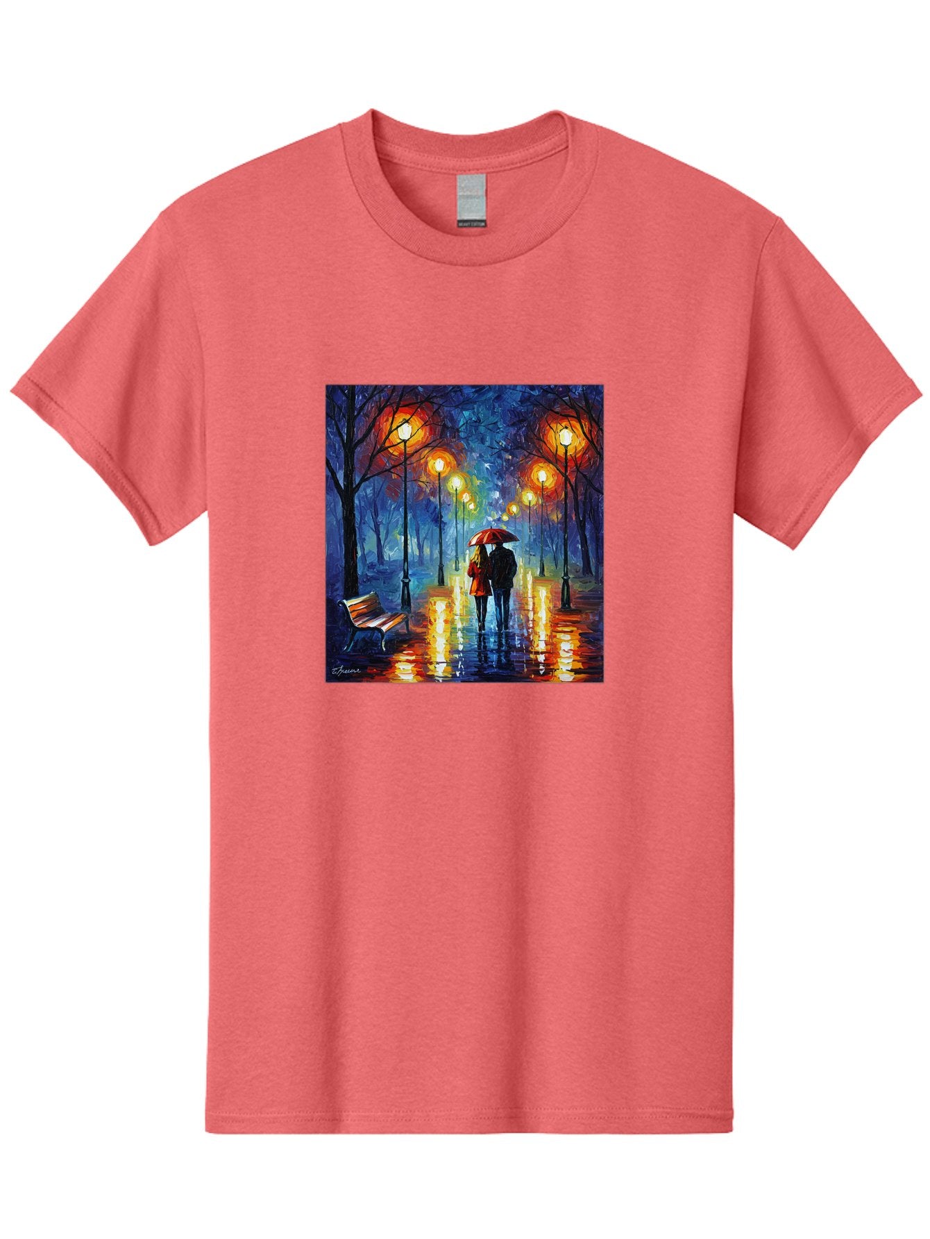 Couple-Under-Umbrella Men'S Graphic Tee, 100% Cotton, Comfortable Casual Summer Wear, Machine Washable, Vintage Camera, Old Camera, Antique Camera, Black Camera, Classic Photography, Photography Equipment, Nostalgic Device, Film Camera, Baj418