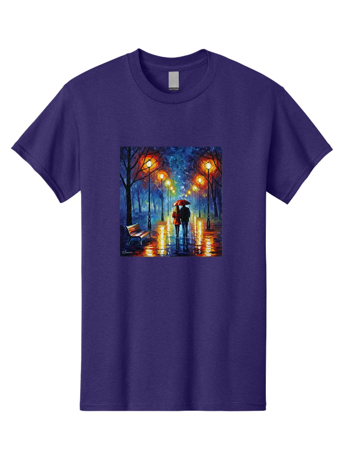 Couple-Under-Umbrella Men'S Graphic Tee, 100% Cotton, Comfortable Casual Summer Wear, Machine Washable, Vintage Camera, Old Camera, Antique Camera, Black Camera, Classic Photography, Photography Equipment, Nostalgic Device, Film Camera, Baj418 9