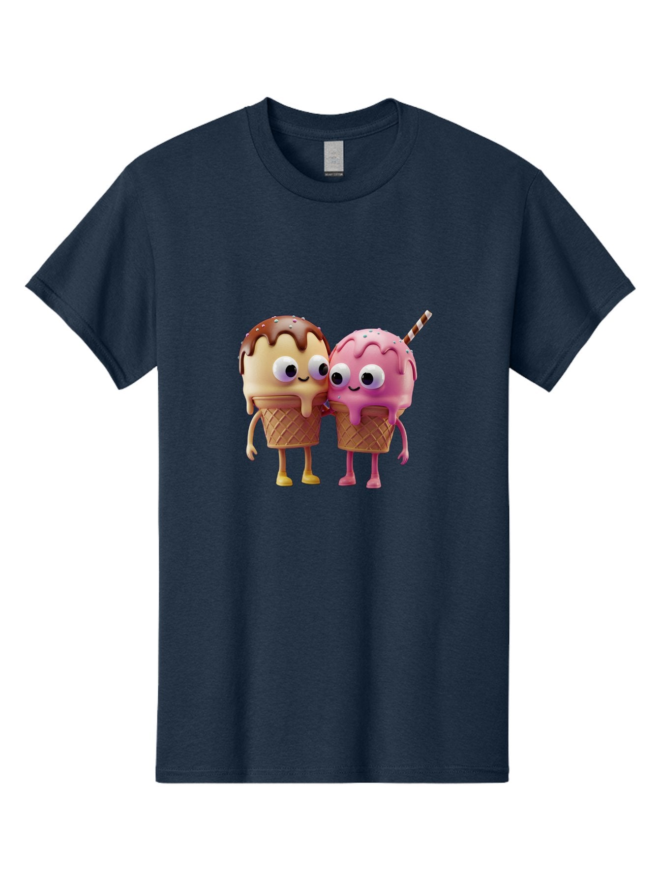 Cute-Ice-Cream-Cones Men'S Graphic Tee, 100% Cotton, Comfortable Casual Summer Wear, Machine Washable, Vintage Camera, Old Camera, Antique Camera, Black Camera, Classic Photography, Photography Equipment, Nostalgic Device, Film Camera, Baj431 13