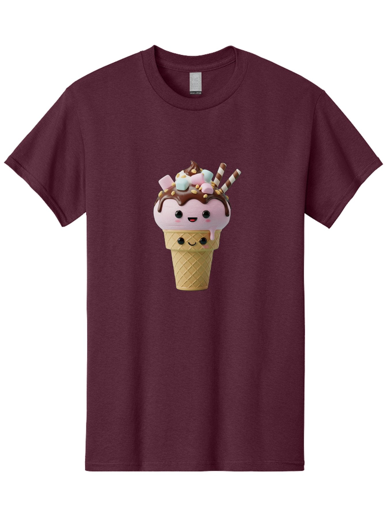 Cute-Ice-Cream Men'S Graphic Tee, 100% Cotton, Comfortable Casual Summer Wear, Machine Washable, Vintage Camera, Old Camera, Antique Camera, Black Camera, Classic Photography, Photography Equipment, Nostalgic Device, Film Camera, Camera Art Baj432
