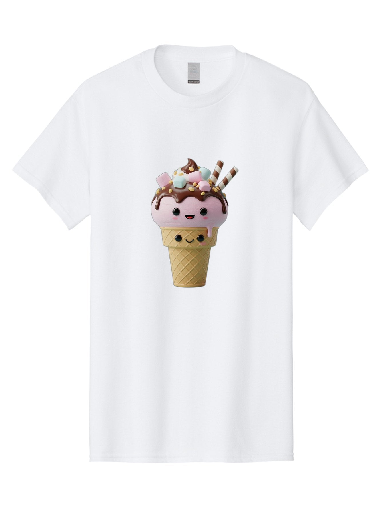 Cute-Ice-Cream Men'S Graphic Tee, 100% Cotton, Comfortable Casual Summer Wear, Machine Washable, Vintage Camera, Old Camera, Antique Camera, Black Camera, Classic Photography, Photography Equipment, Nostalgic Device, Film Camera, Camera Art Baj432 4